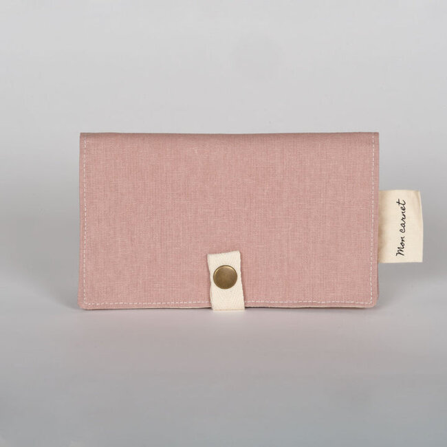 Sauge & co Protège carnet Ash pink