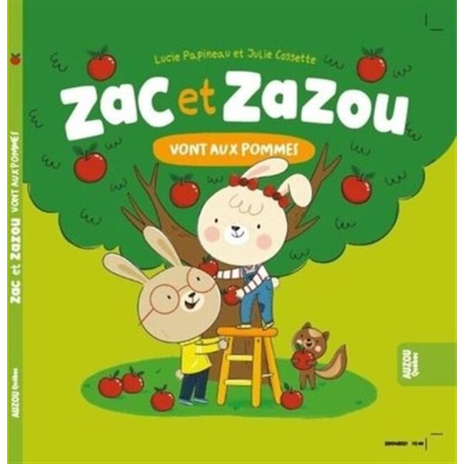 Auzou Zac et Zazou vont aux pommes