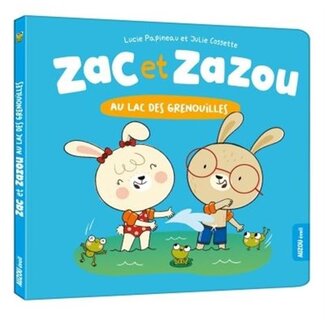 Auzou Zac et Zazou au lac des grenouilles