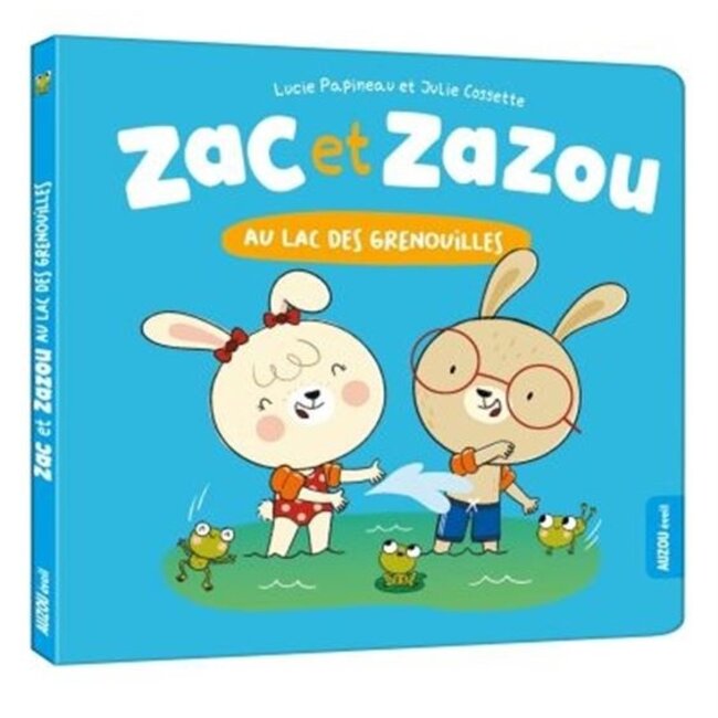 Auzou Zac et Zazou au lac des grenouilles