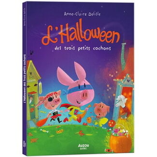 Auzou L'Halloween des trois petits cochons