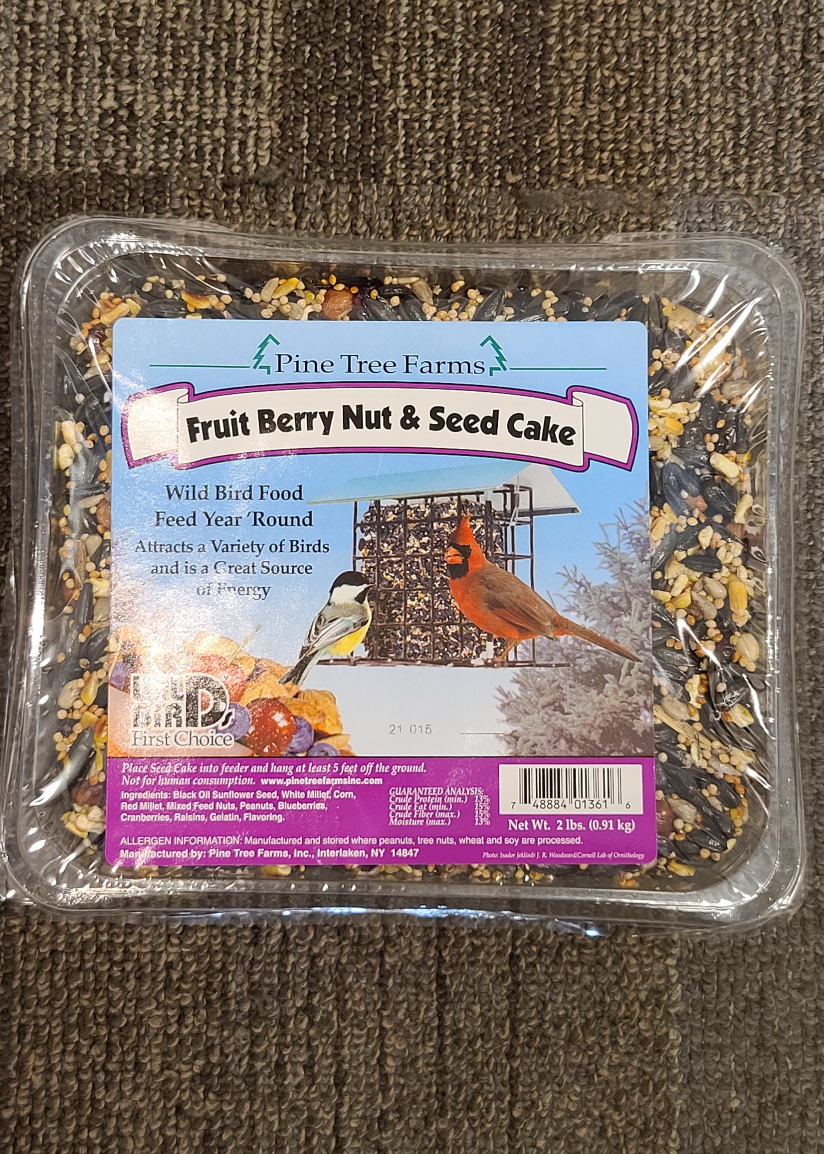 Fruit Berry Nut and Seed Cake