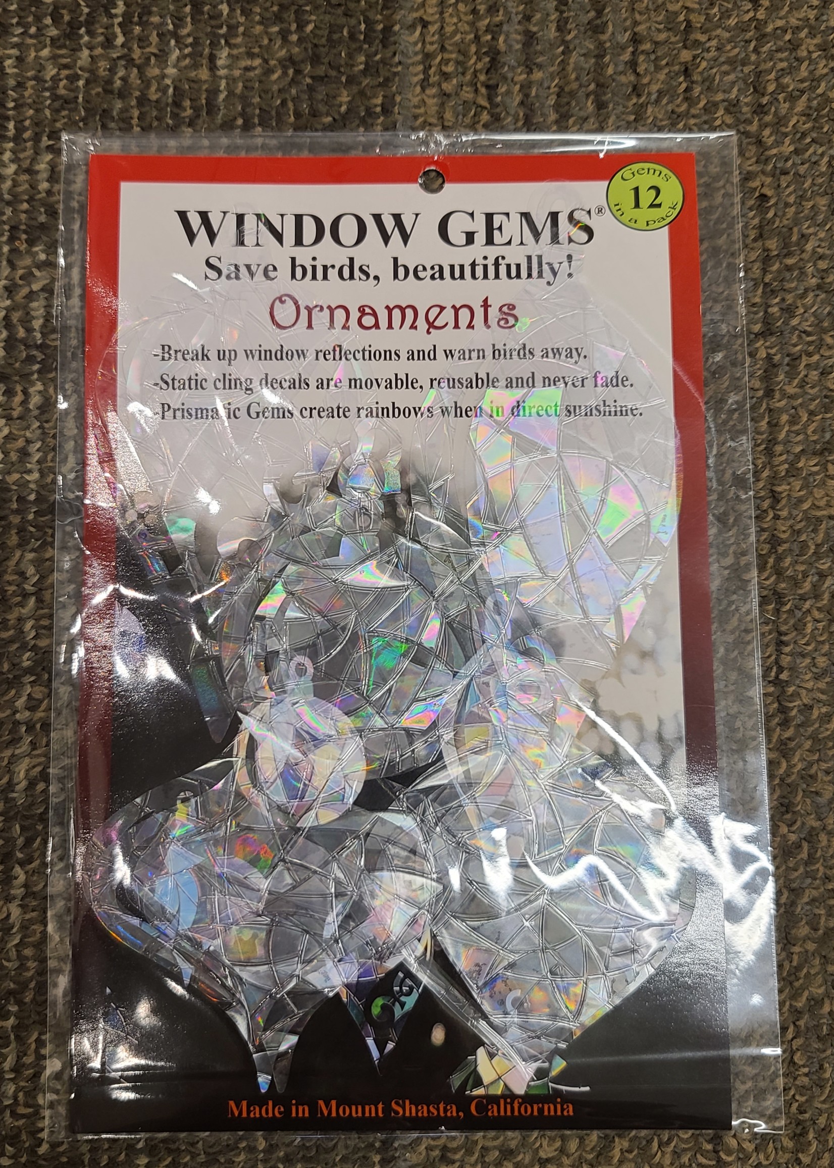 Window Gems Holiday Ornament Window Gems