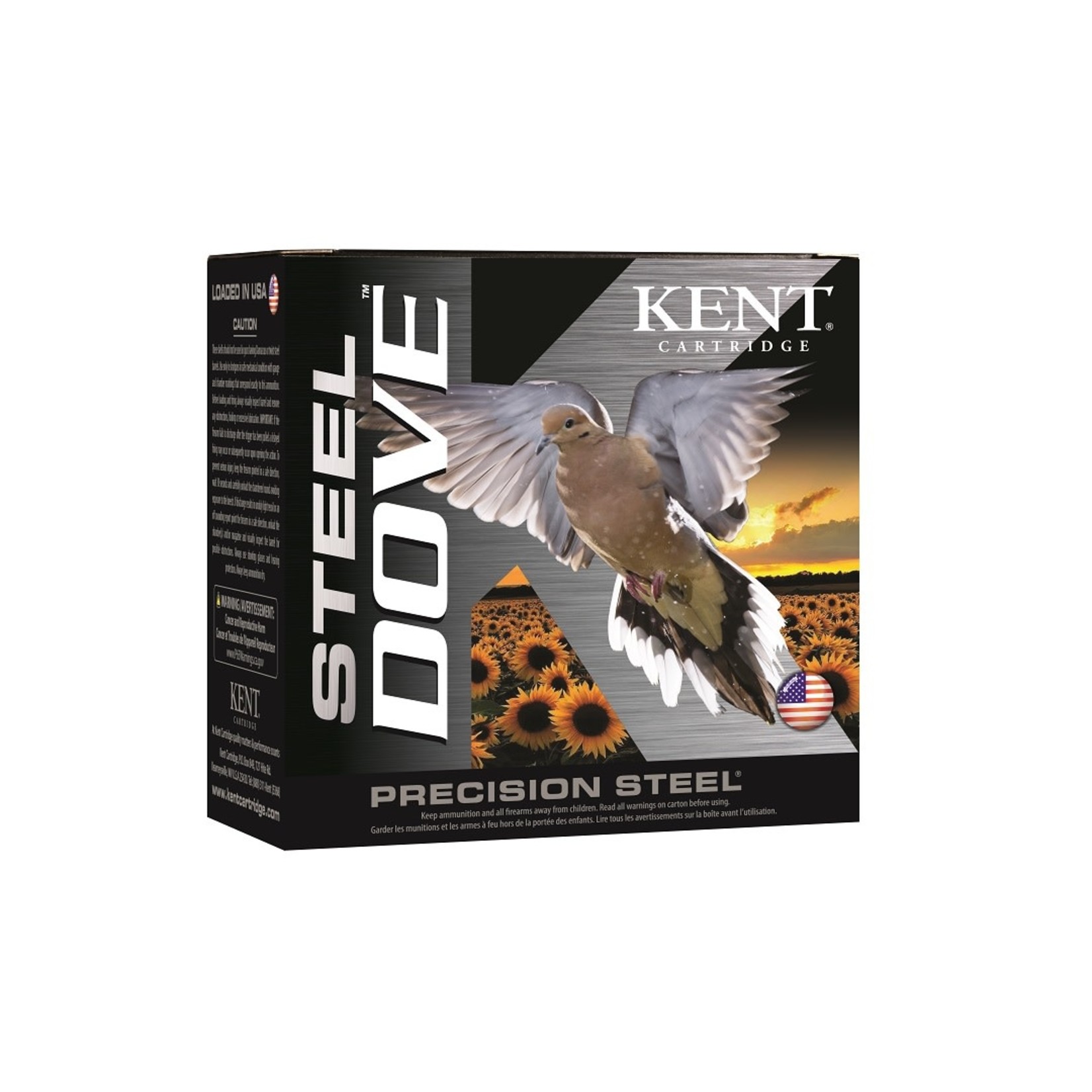 Kent Cartridge Steel Dove, 12Ga, 2 3/4", 1Oz, 1400Fps - 6