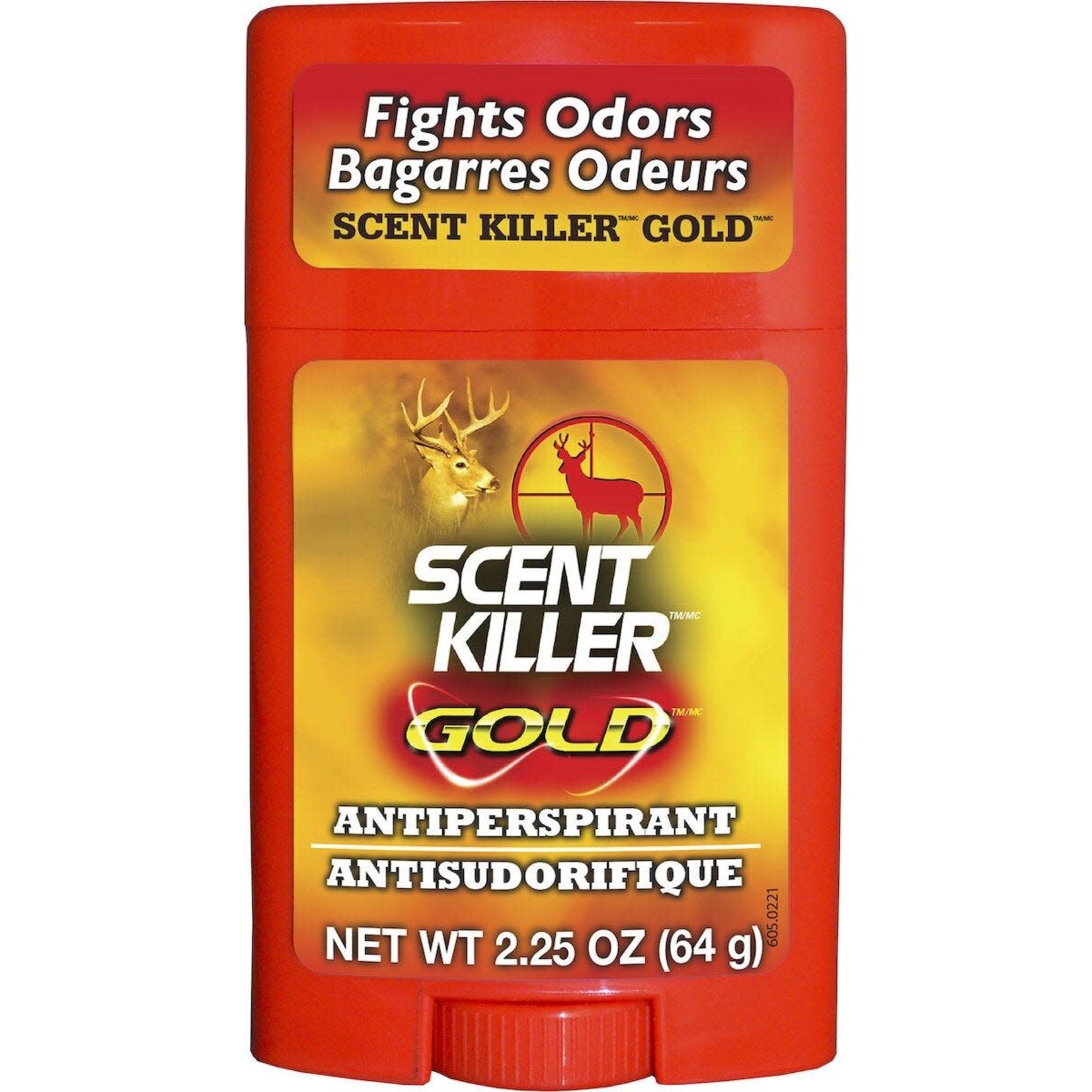 Wildlife Research Center Scent Killer Gold Antiperspirant/Deodorant  2-1/4 OZ