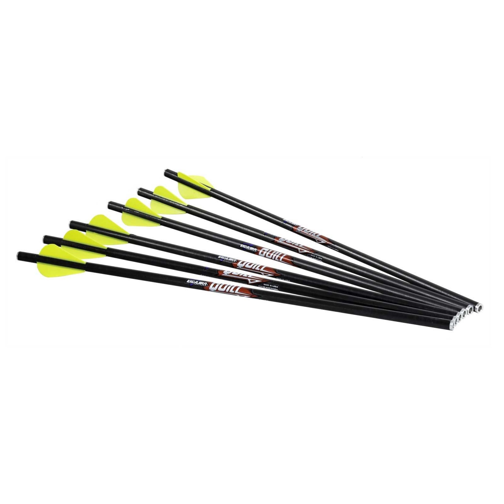 Excalibur Quill 16.5'' Carbon Arrows per unit