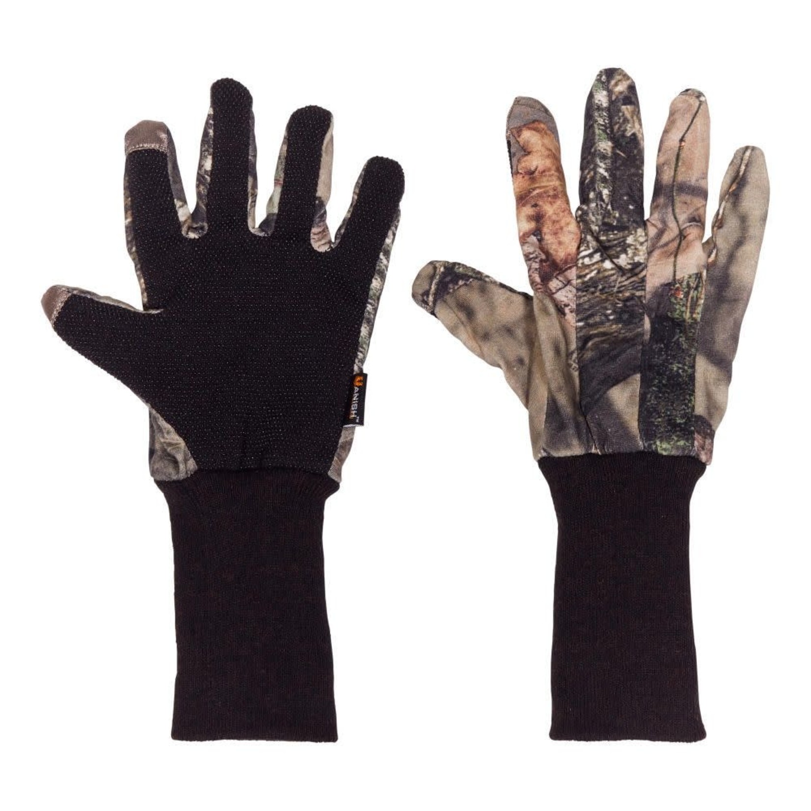Allen Jersey Hunting Gloves Black/Mossy Oak Break-Up Country