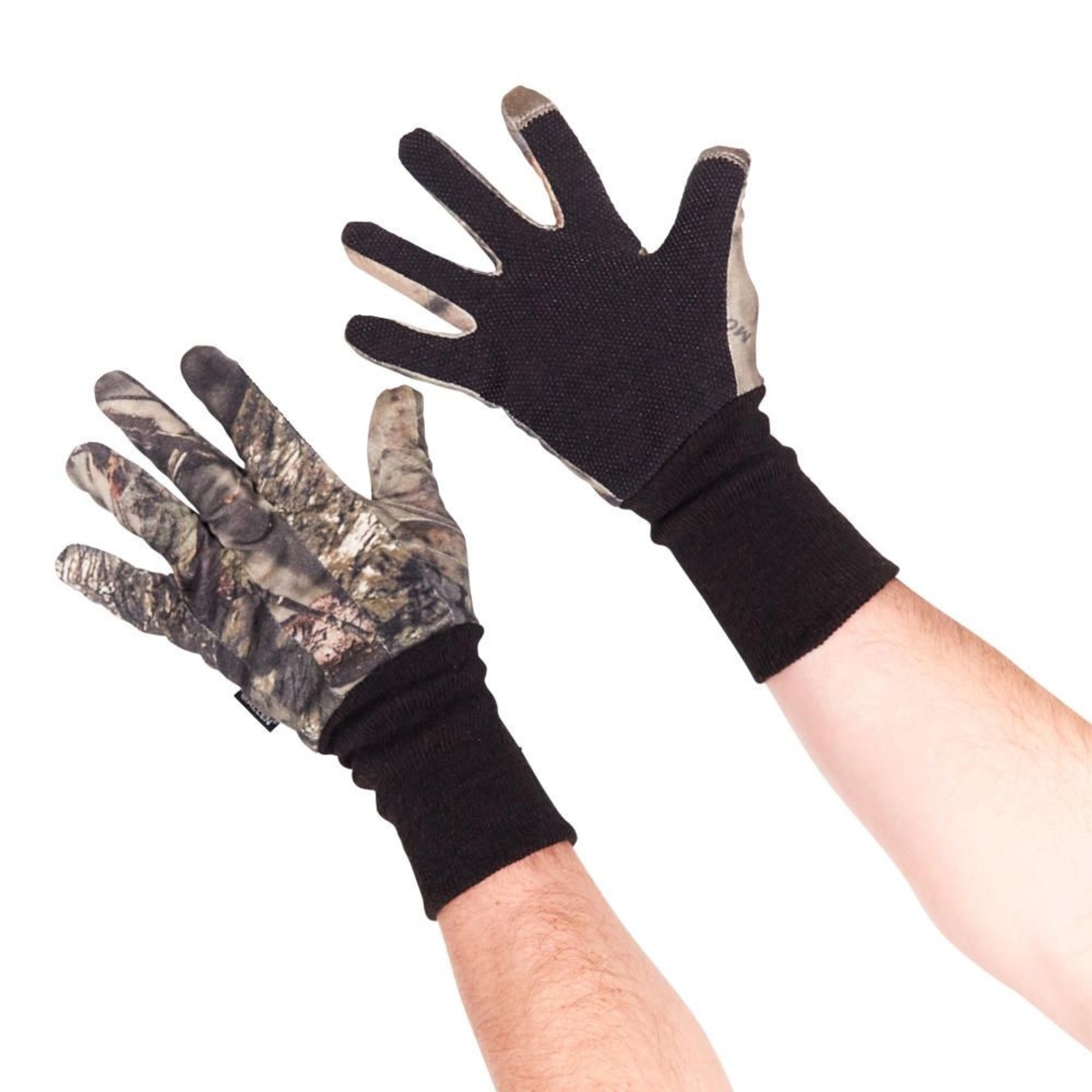 Allen Jersey Hunting Gloves Black/Mossy Oak Break-Up Country