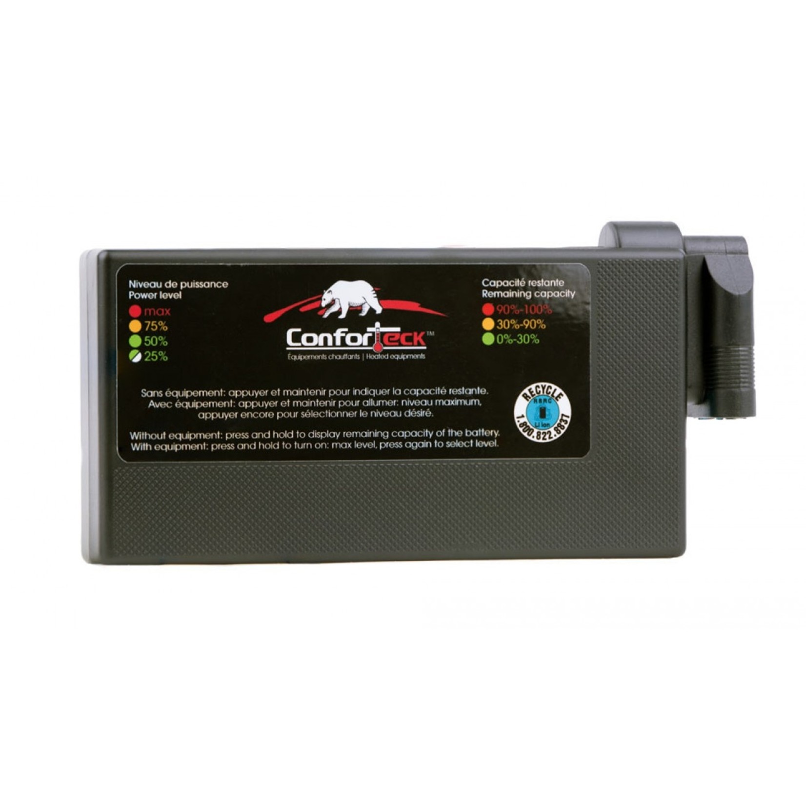 Conforteck Conforteck Kit Insoles And Lithium-Ion Battery