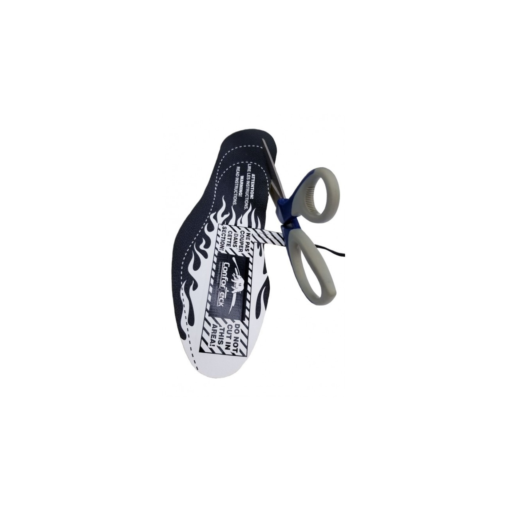 Conforteck Kit de semelles chauffantes avec pile au Lithium-Ion rechargeable Conforteck