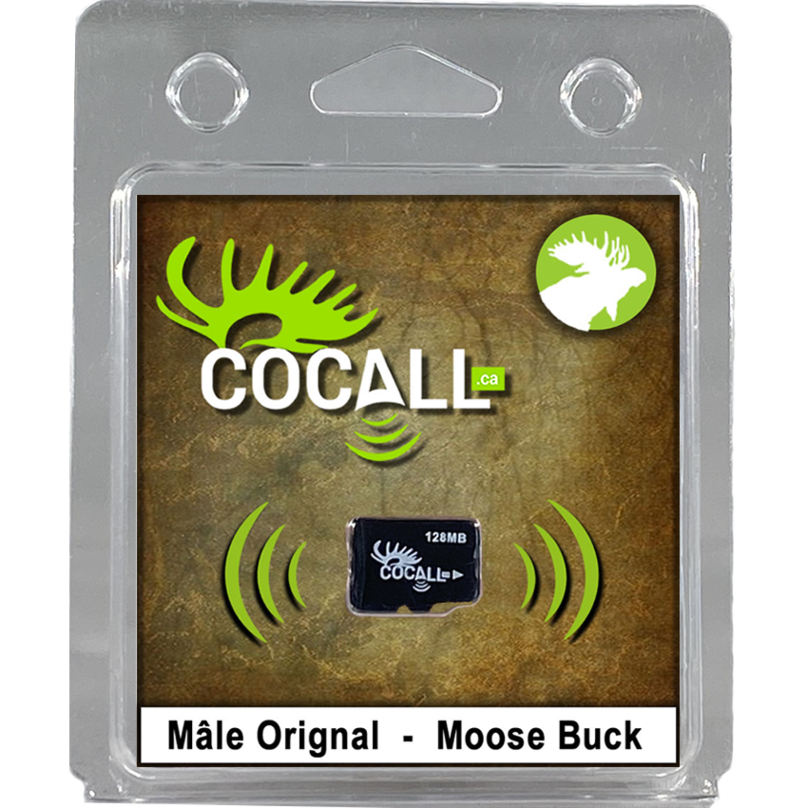 Cocall Male moose card