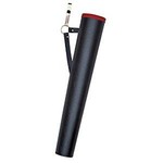 Tube Quiver  17 1/2'' Black/Red