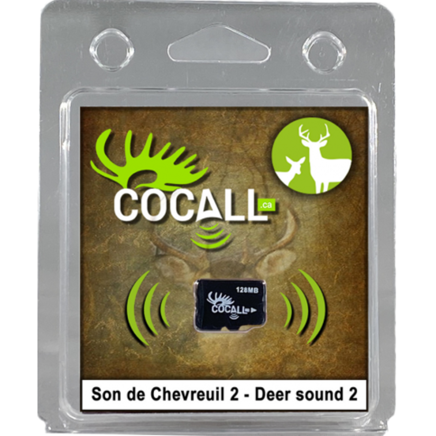 Cocall White-tailed deer card 2