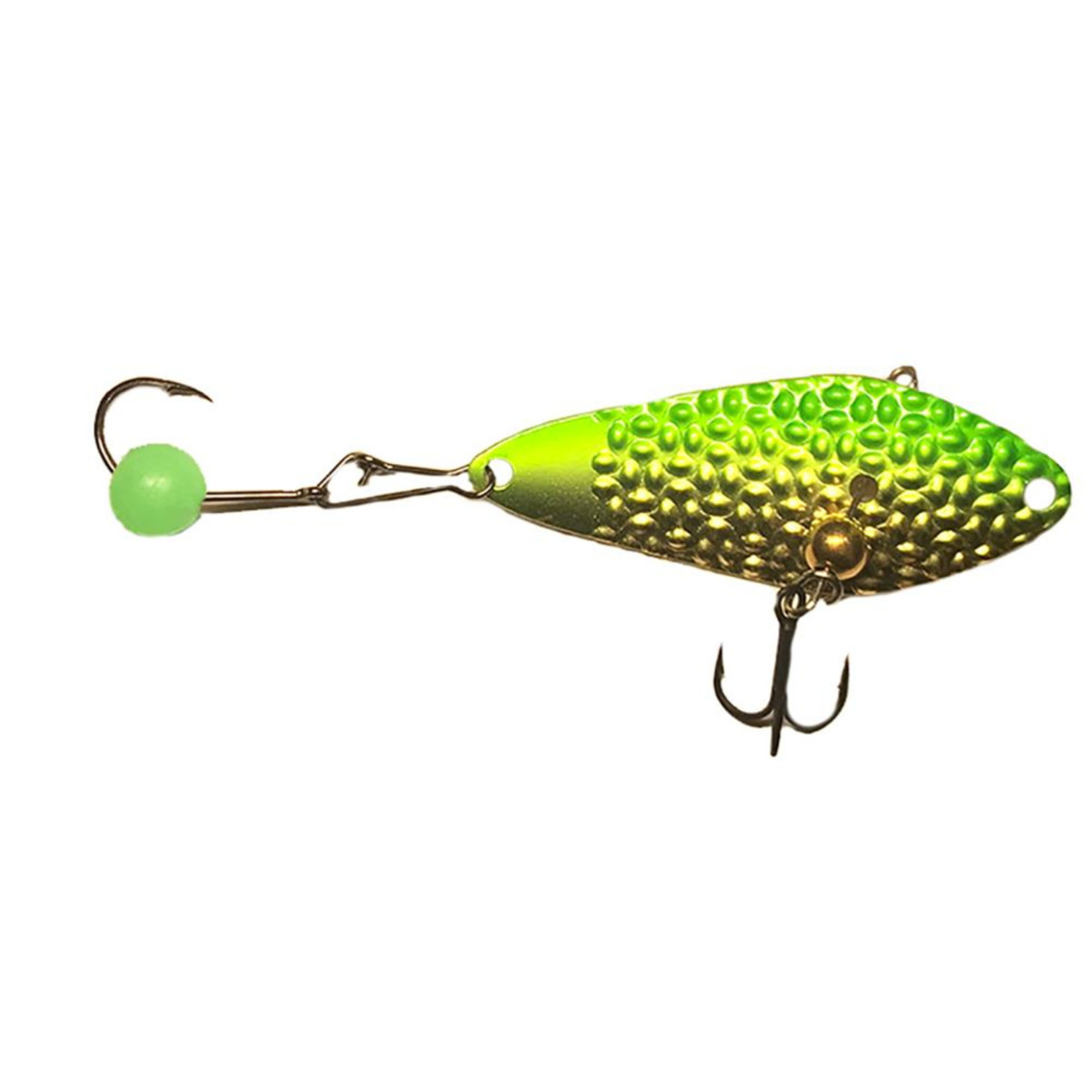 Freedom Freedom Hammered Minnow Spoon Glow 3/8oz