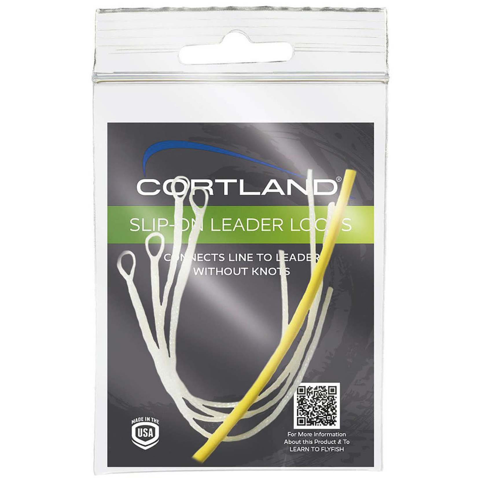 Cortland Cortland Floating Slip-On Leader Loops - 4 Per Bag Clear 30 Lb