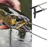 Compac Épandeur d'ouvre-bouche de poisson en acier inoxydable de 6,7 pouces