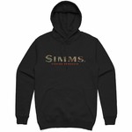 Simms Hoody M's Simms Logo - Noir