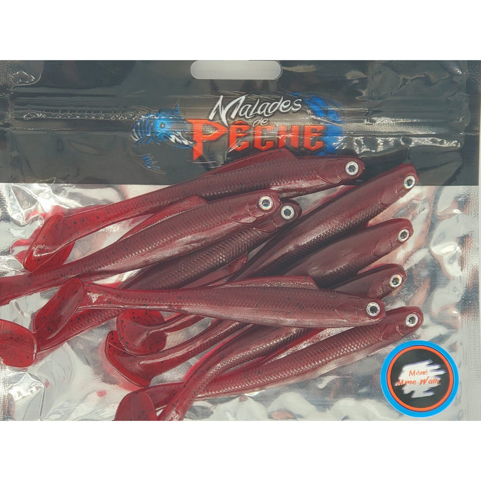 Malades de Pêche Malades de Pêche Mme. Wally 4" - 8 pack