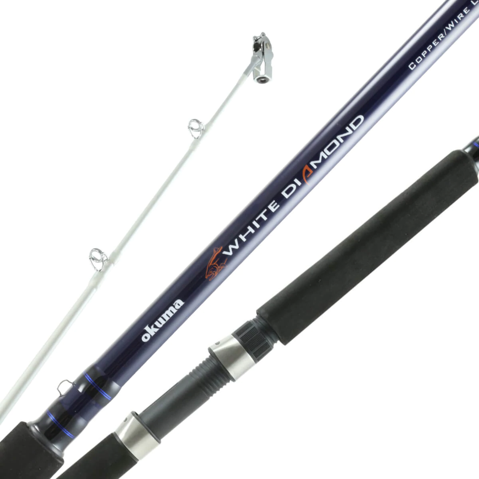 Okuma Fishing Tackle Okuma-White Diamond Rod 2Pc