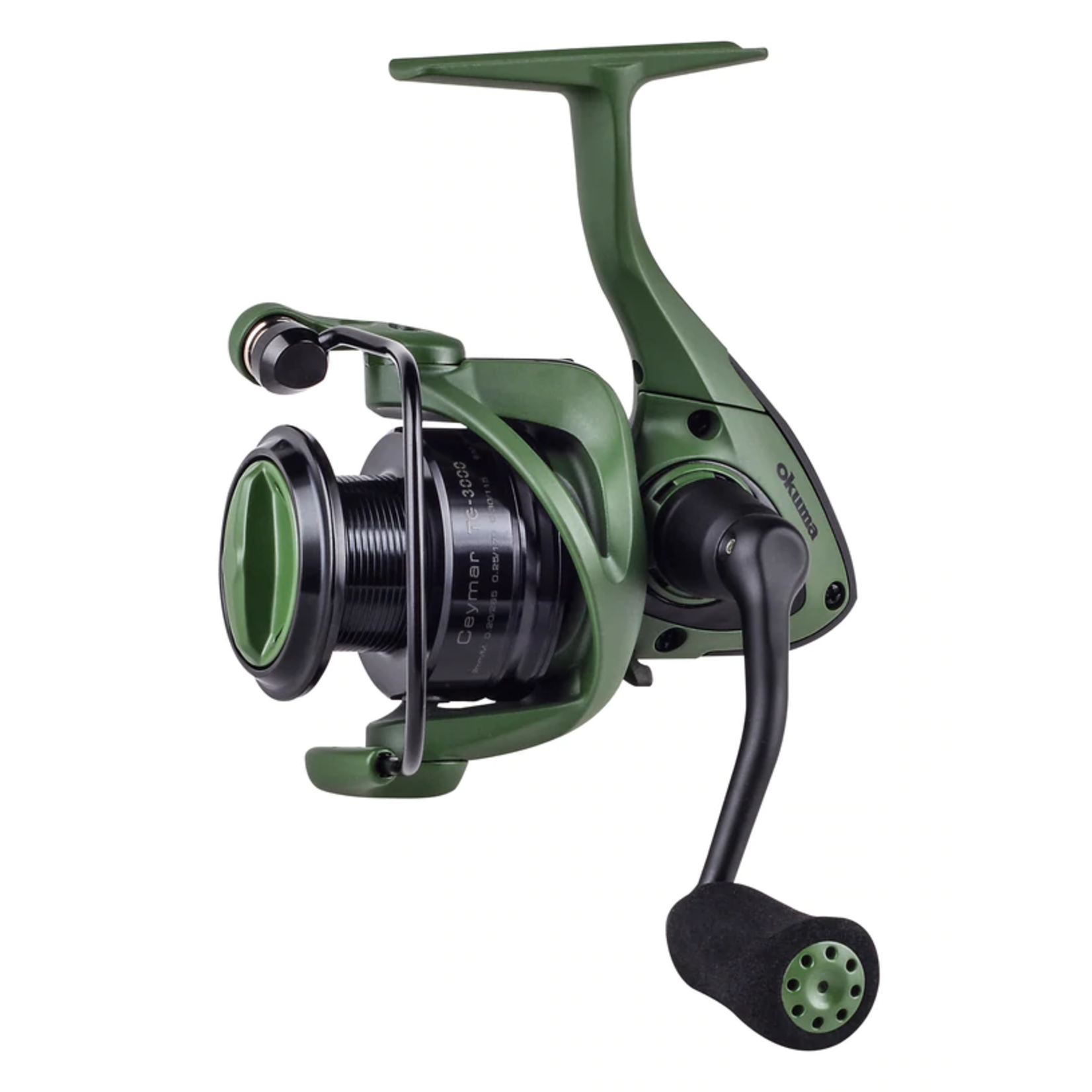 Okuma Fishing Tackle Ceymar Spinning 7Bb + 1Rb, 5.0:1 Ratio - Tactical Green