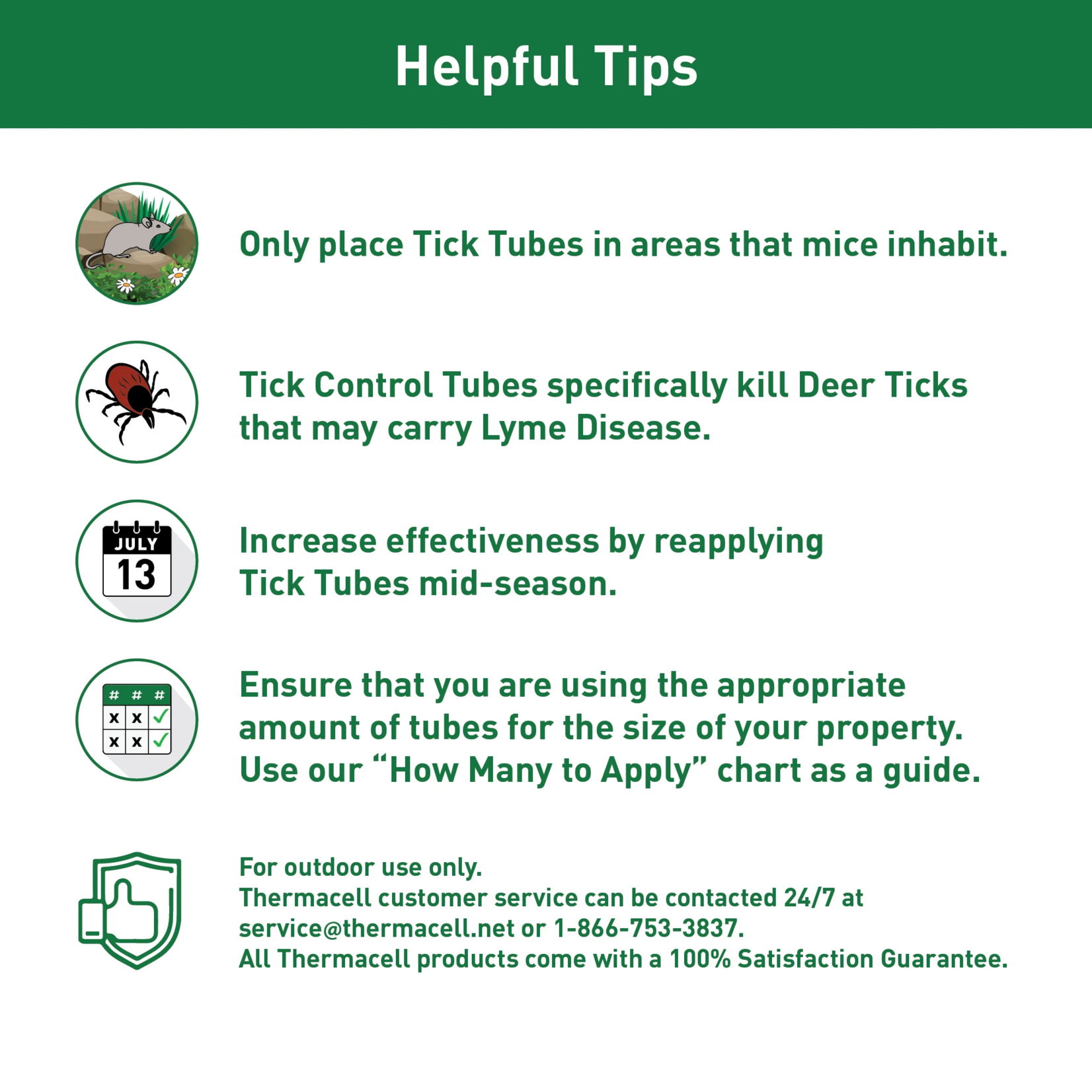 Thermacell Thermacell Tick Control Tubes  - 12