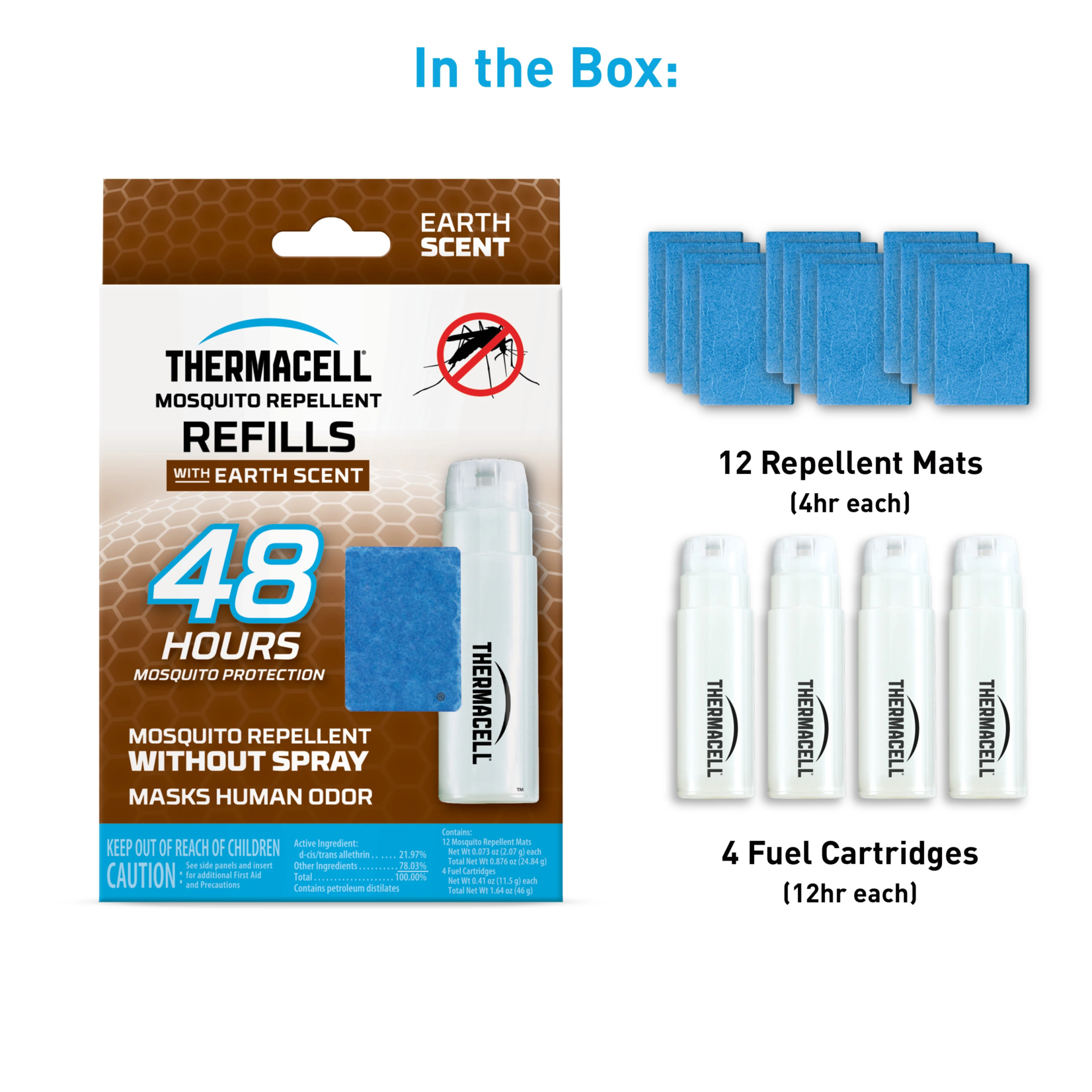 Thermacell Recharge anti-moustique Thermacell 48hrs