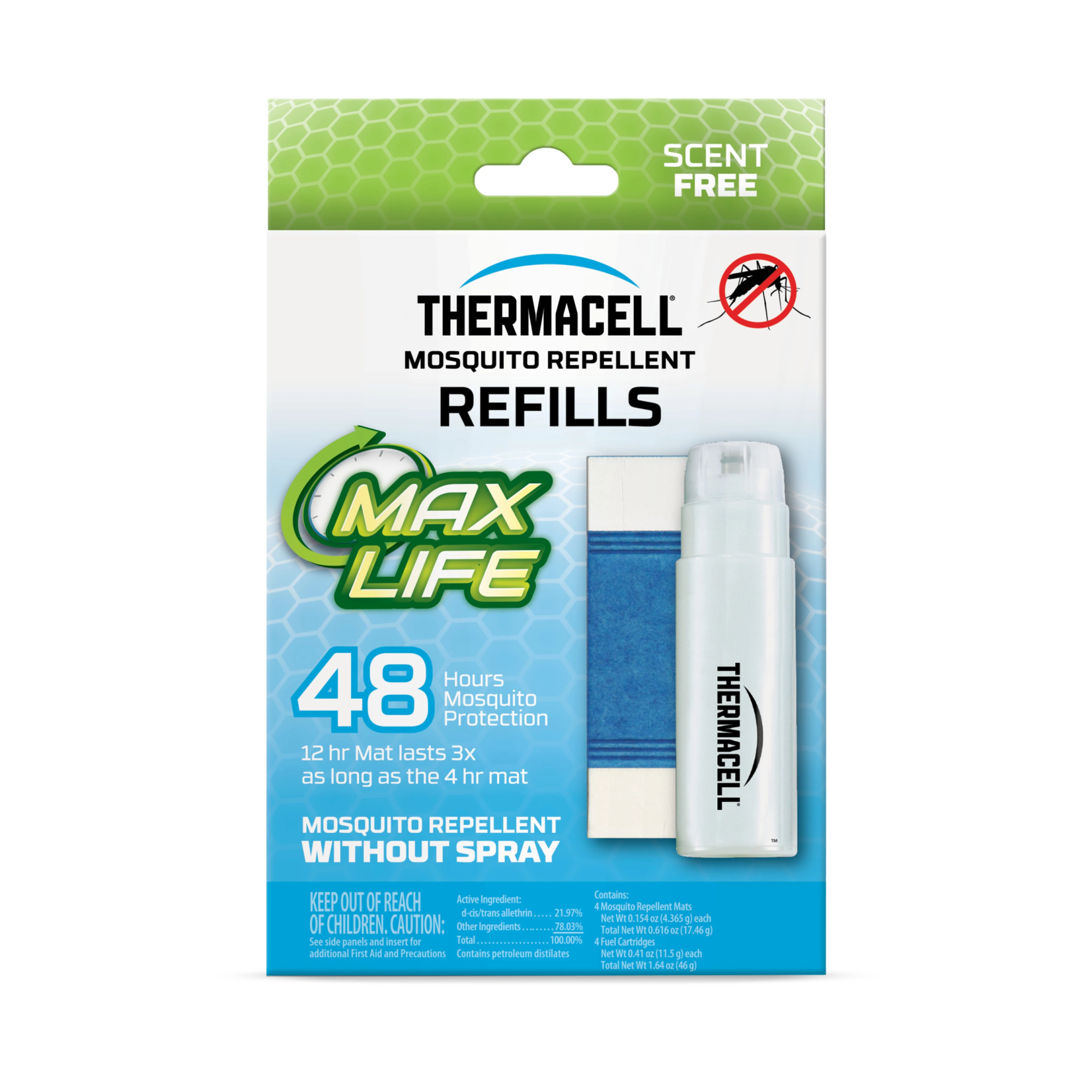 Thermacell Recharges Anti-Moustiques  48Hrs