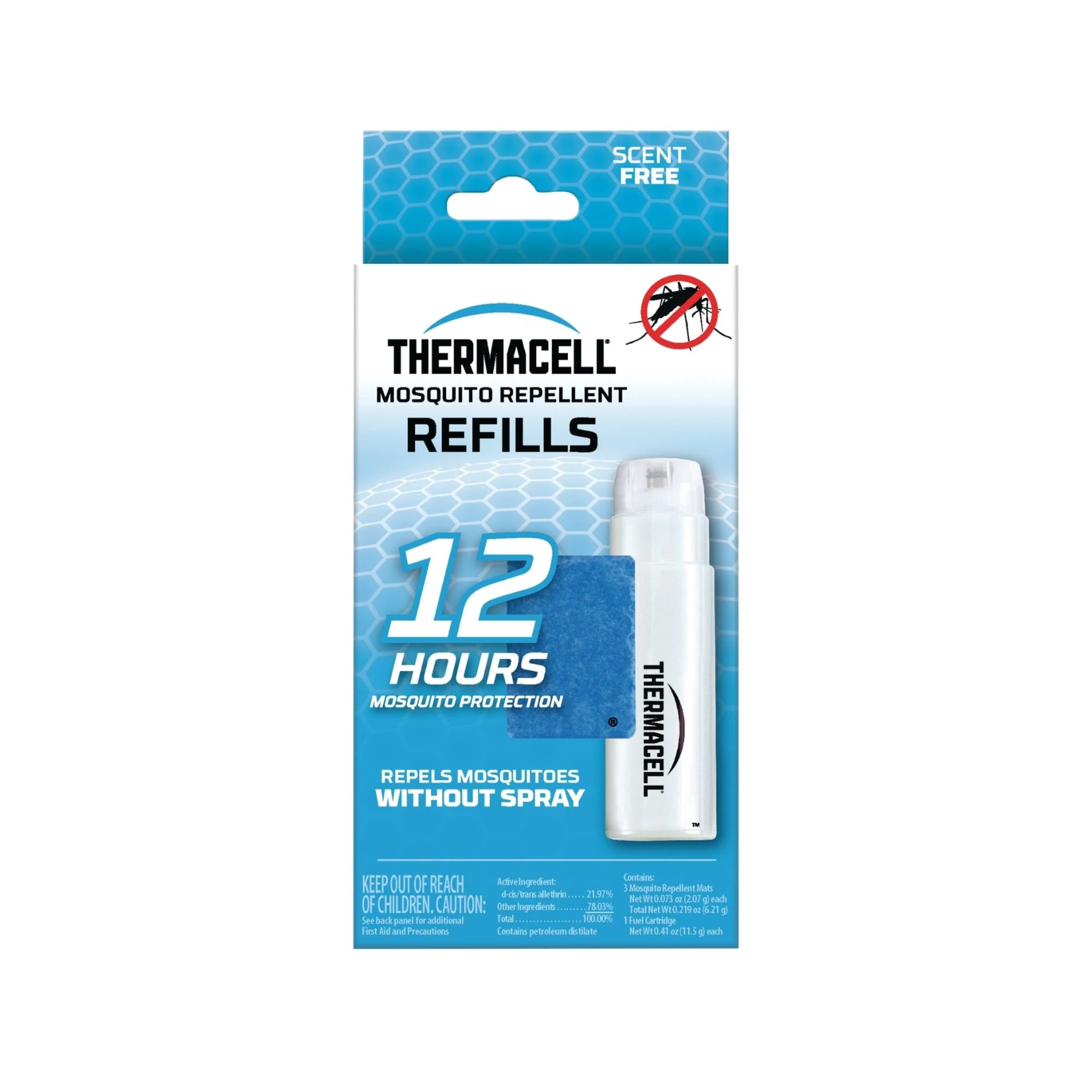 Thermacell Recharges anti-moustiques originales  Thermacell - 12 hrs