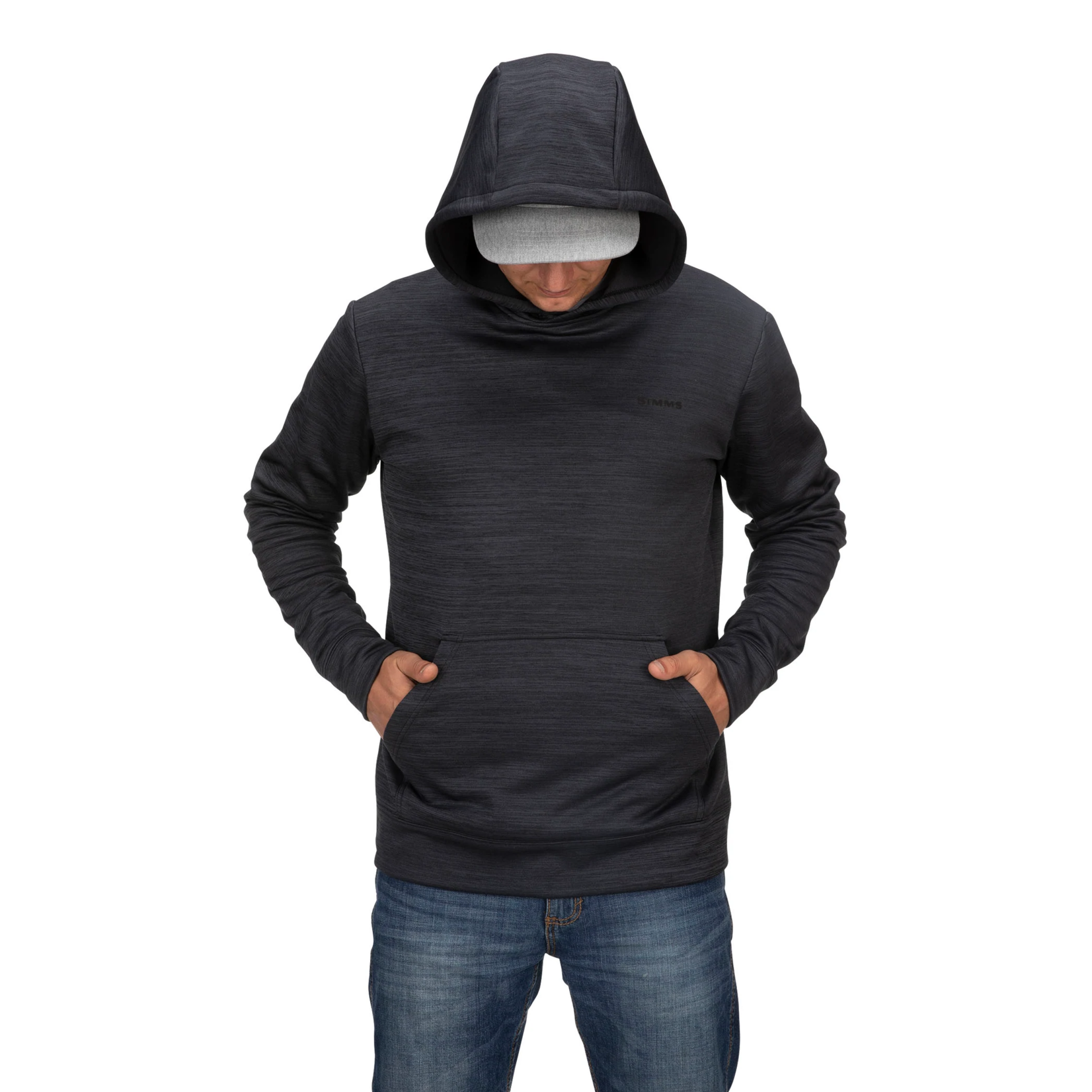 Simms Hoodie Simms Challenger (hommes) - Carbon Heather
