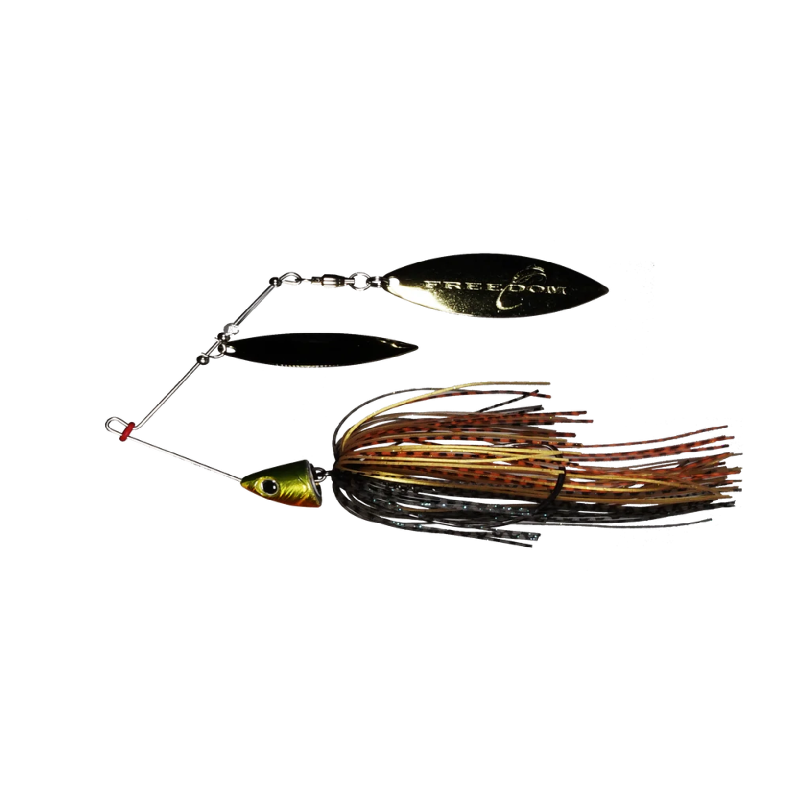 Freedom Freedom Double Willow Leaf Spinnerbait Double Silver Blades