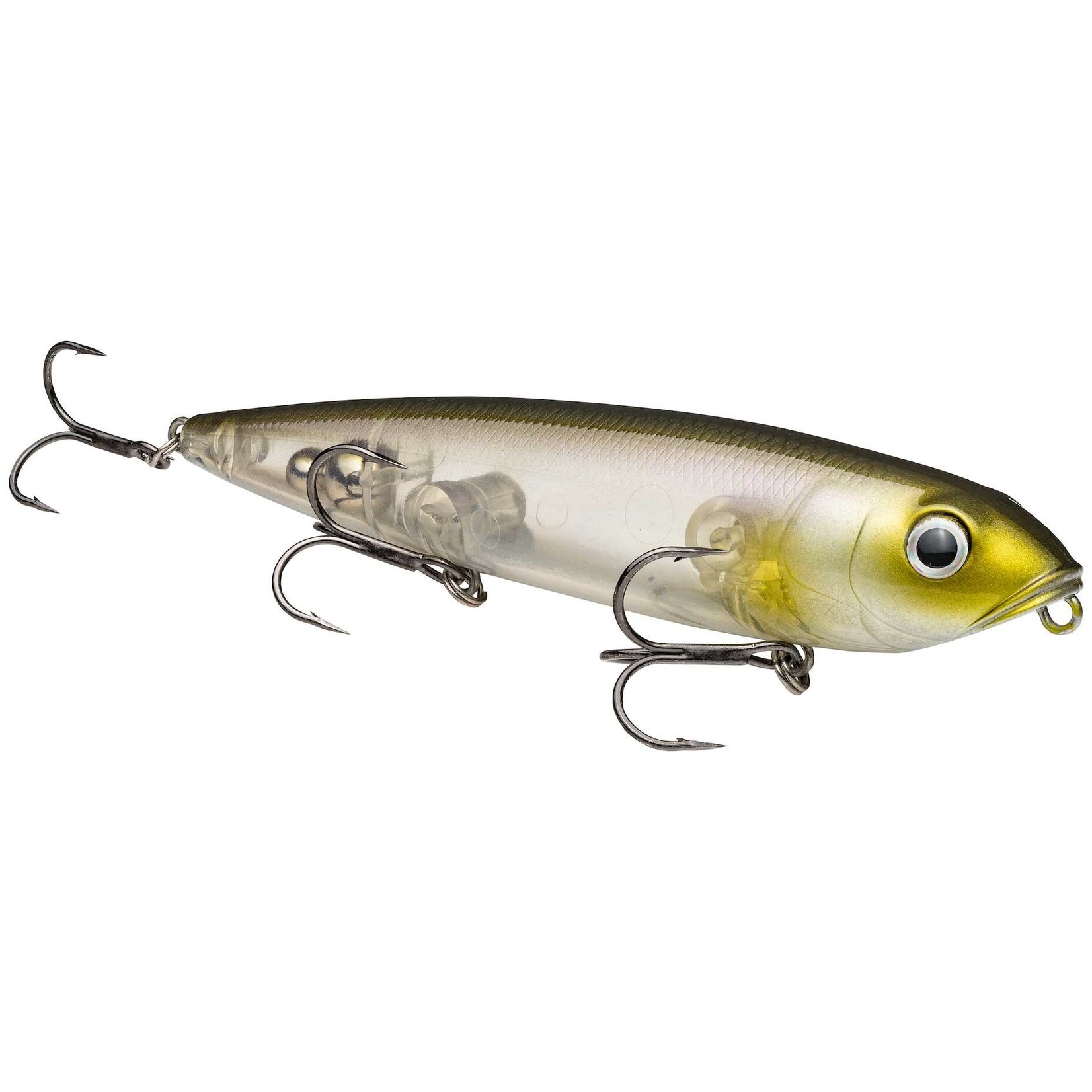 Strike King Kvd Sexy Dawg Topwater Walking Bait Chrome Sexy Shad