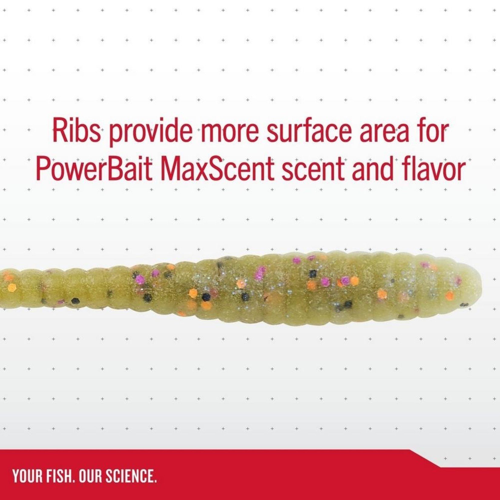 Berkley Berkley PowerBait MaxScent Flat Worm