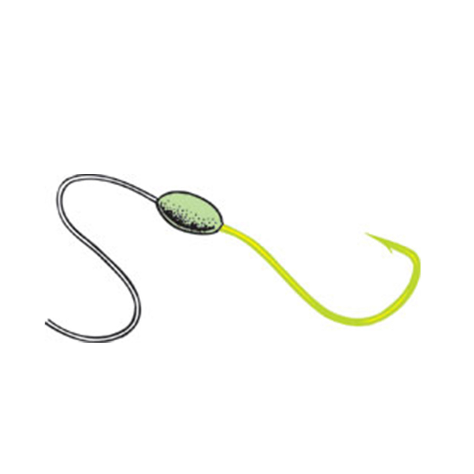 Owner Owner Walley Plus - 8' Leader Chartreuse 2