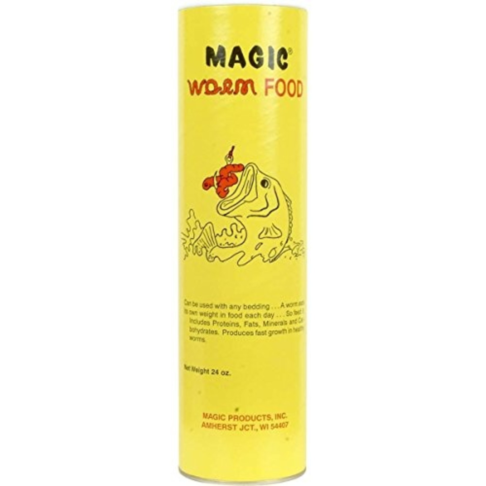 Magic Product Worm Food 24 oz Canister