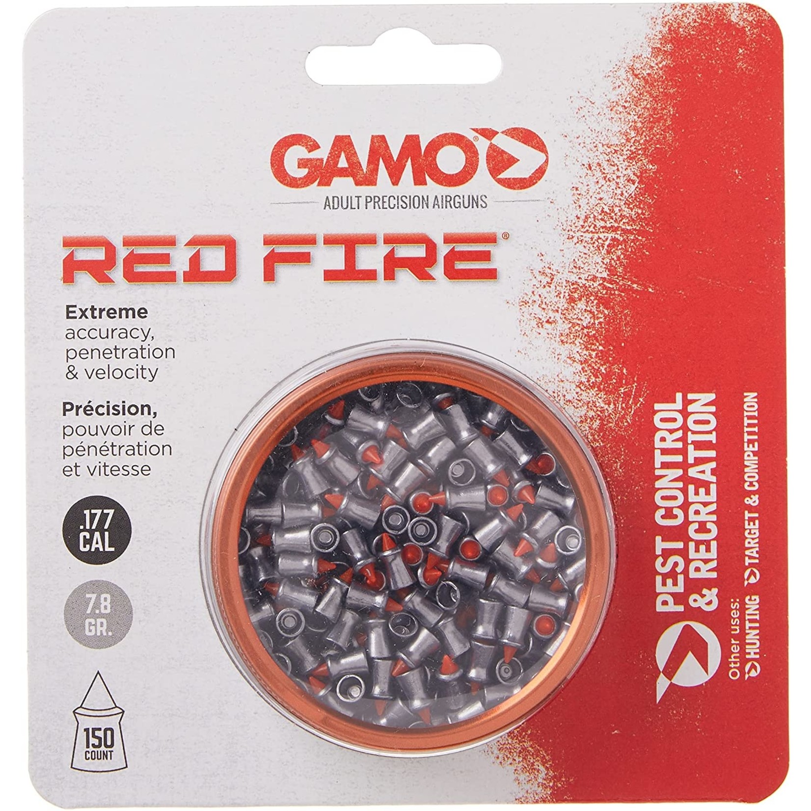 Gamo Red Fire .22 Pellets 125 Pack
