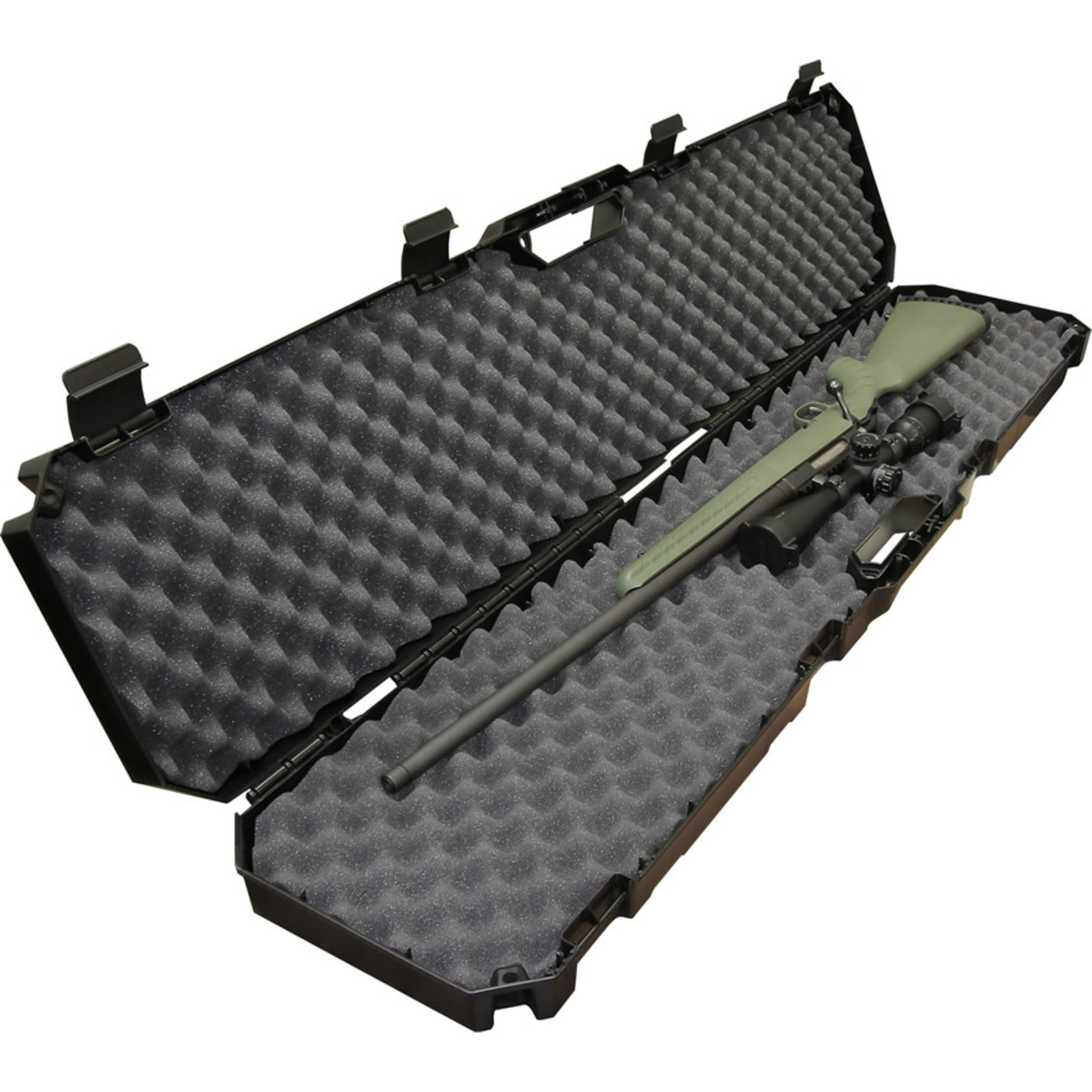 MTM Case Guard Single Scoped Rifle Case 51'' Blk