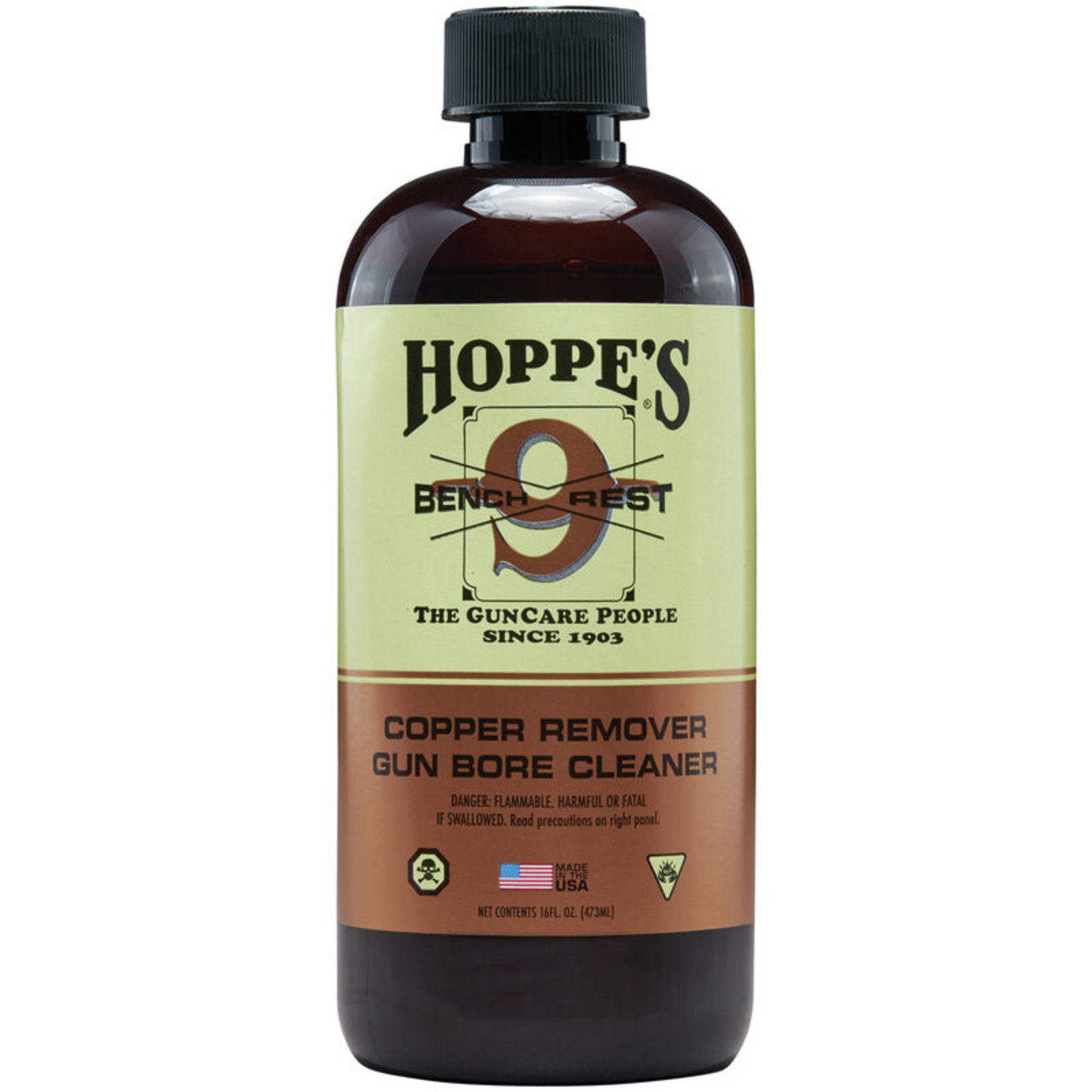 Hoppe's No. 9 5 Oz Bench Rest Copper Solvent