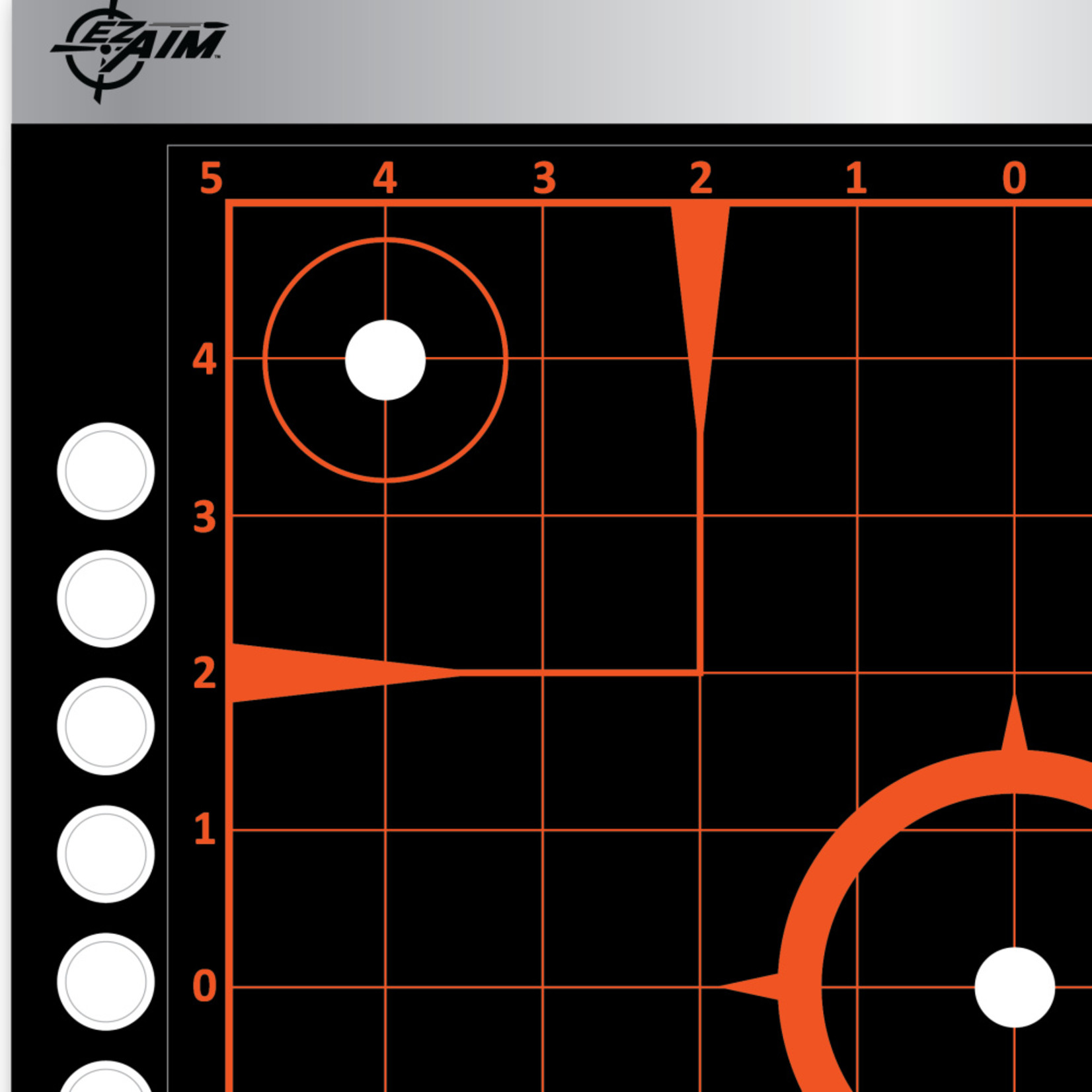 Allen Ez Aim Reflective Adhesive 12X12 Sight Grid, 4 Pack