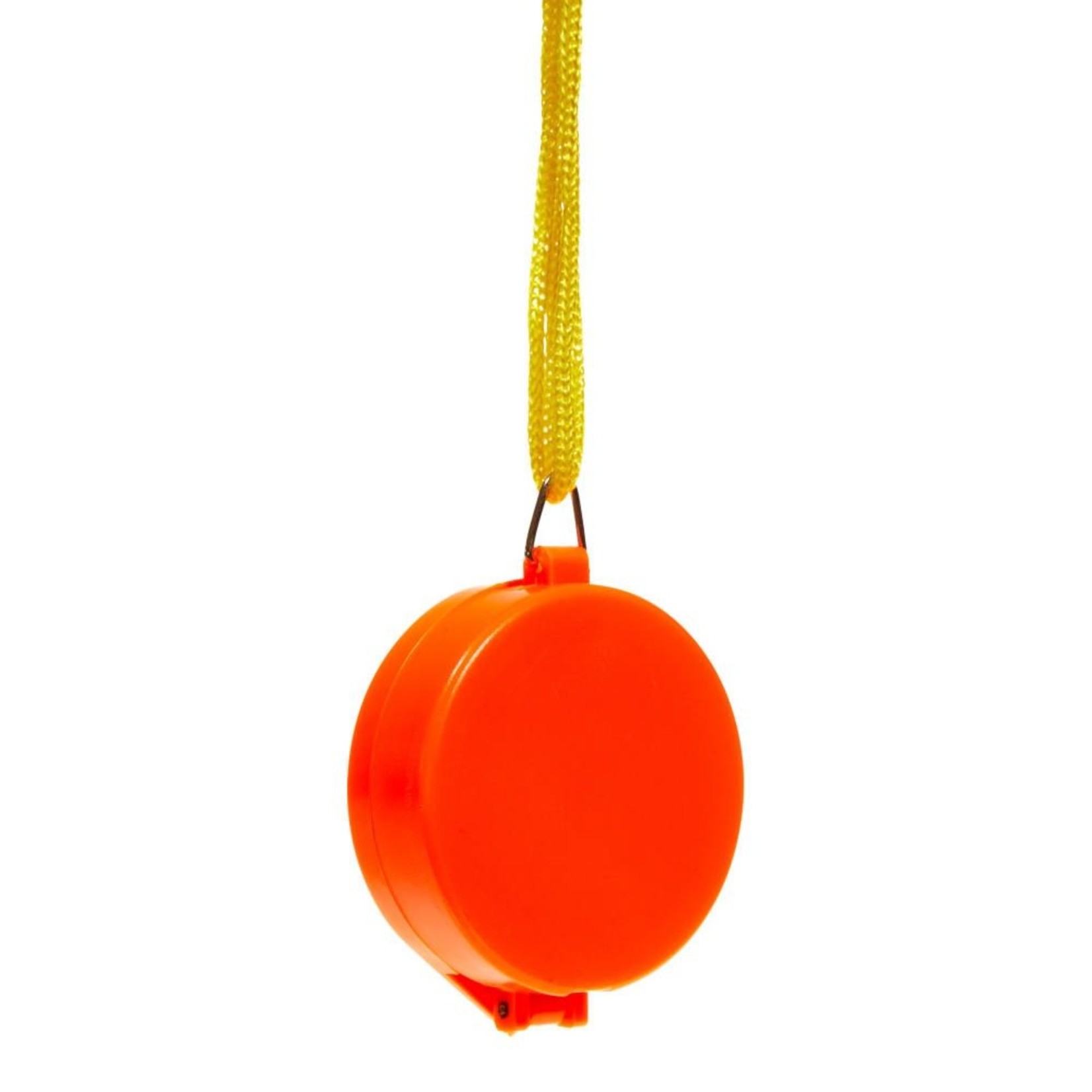 Allen Boussole de poche avec couvercle, orange