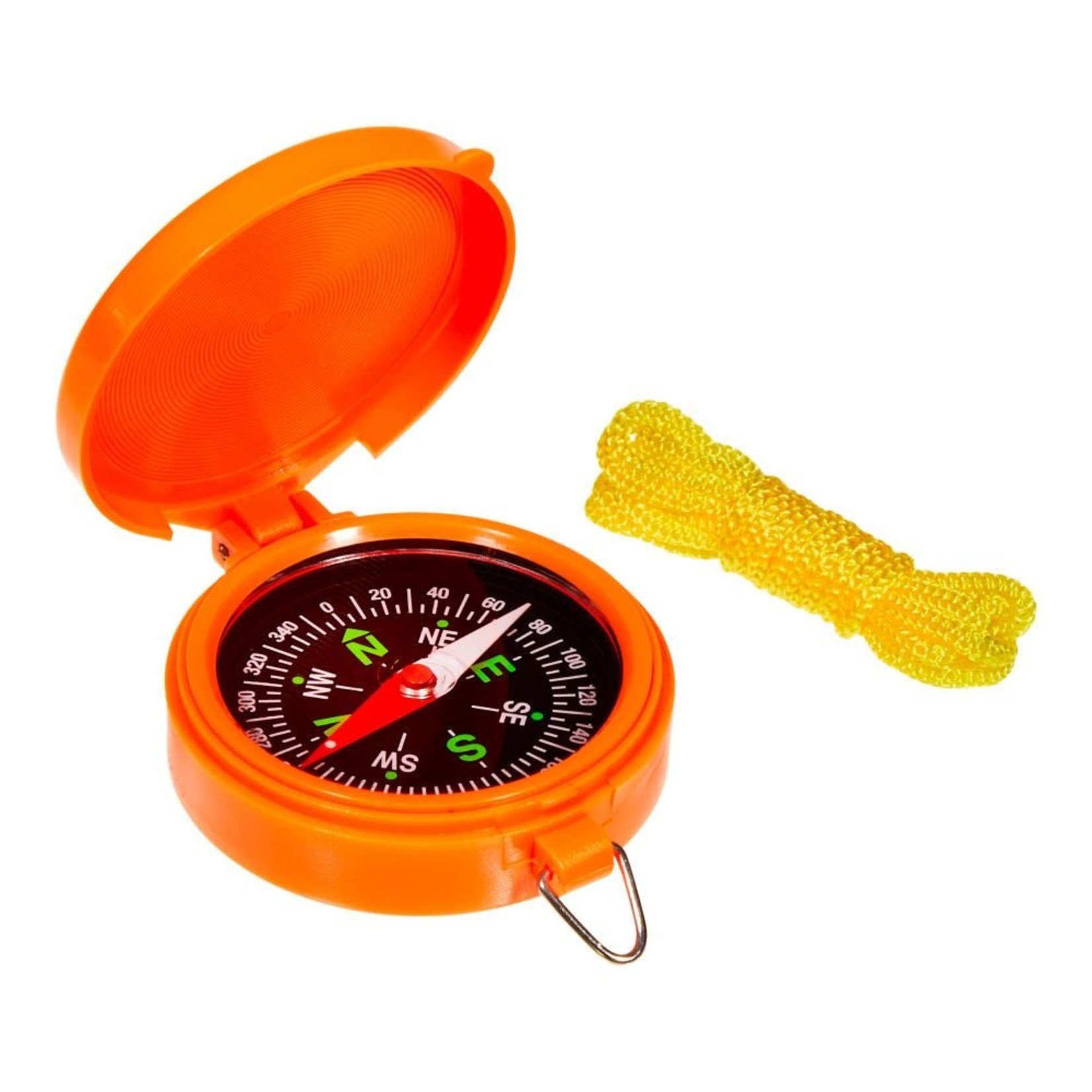 Allen Compass-Pocket with lid, orange