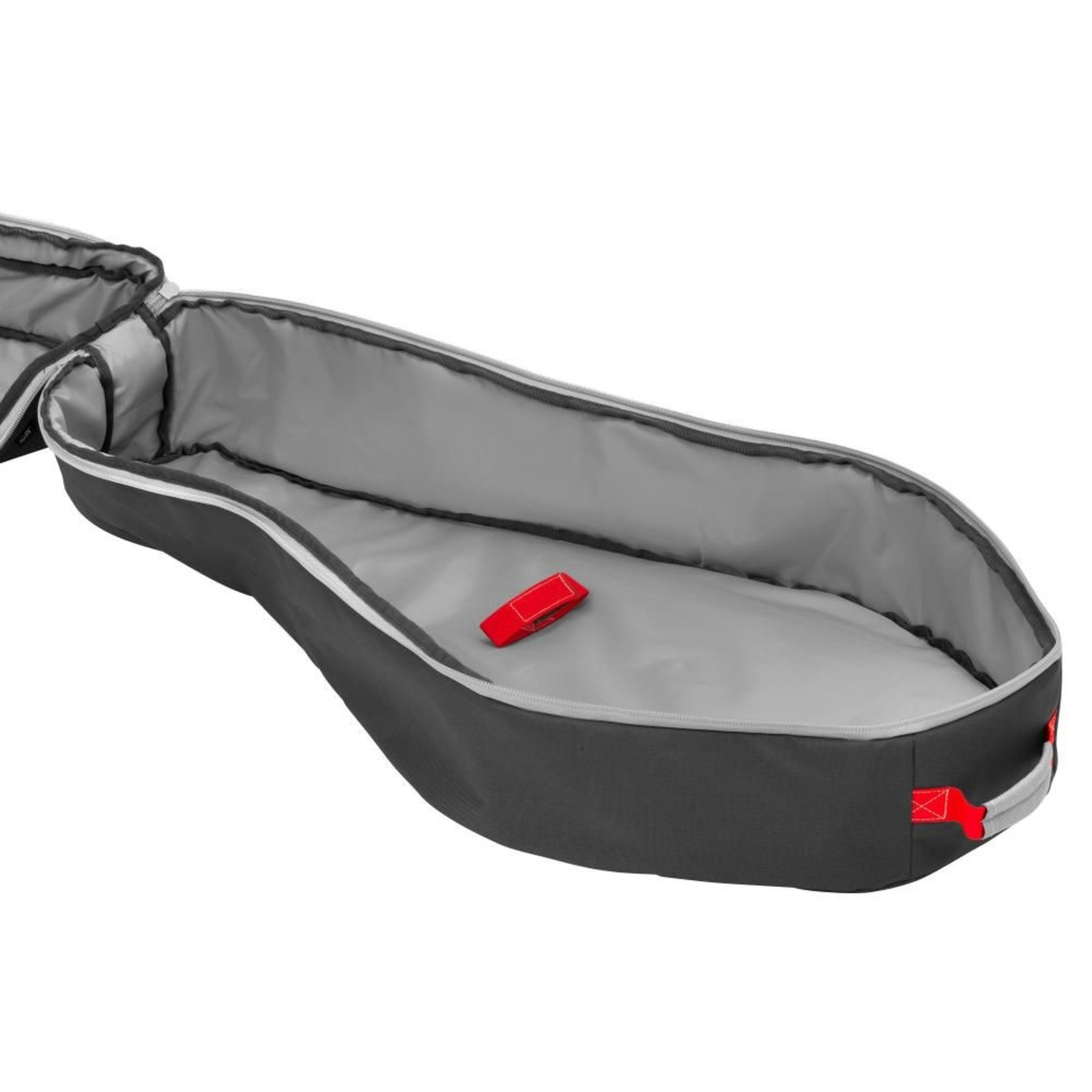 Allen Titan Krait Crossbow Case, Scoped Narrow Limb Crossbows, 37"L x 19.5"W x 10.75"Thick, Gray/Red