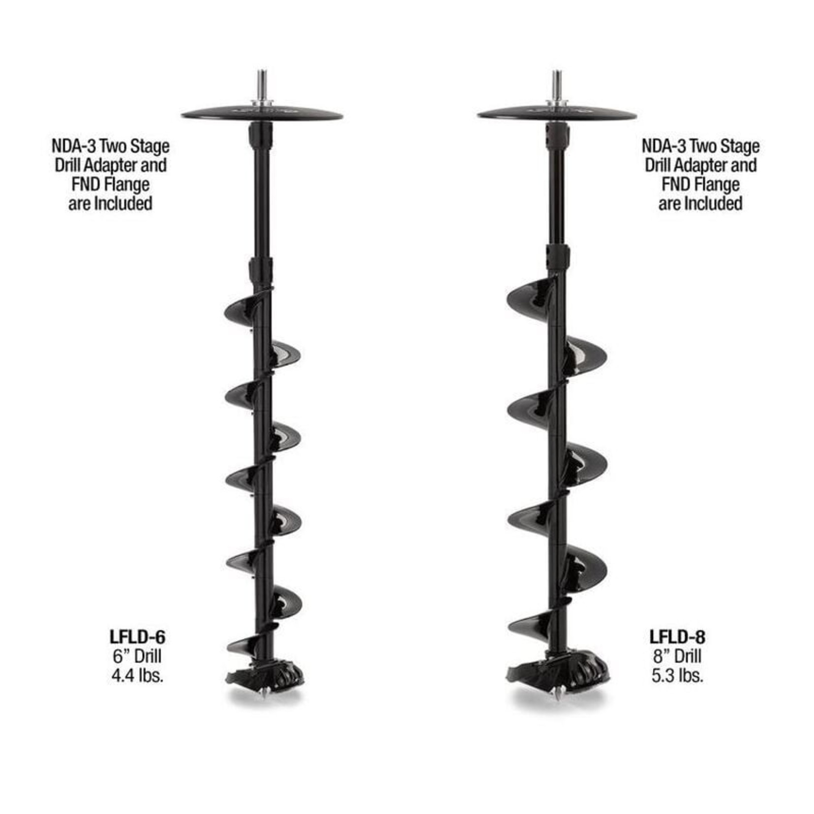 Strike Master Lite-Flite Lazer Drill Unit 8"