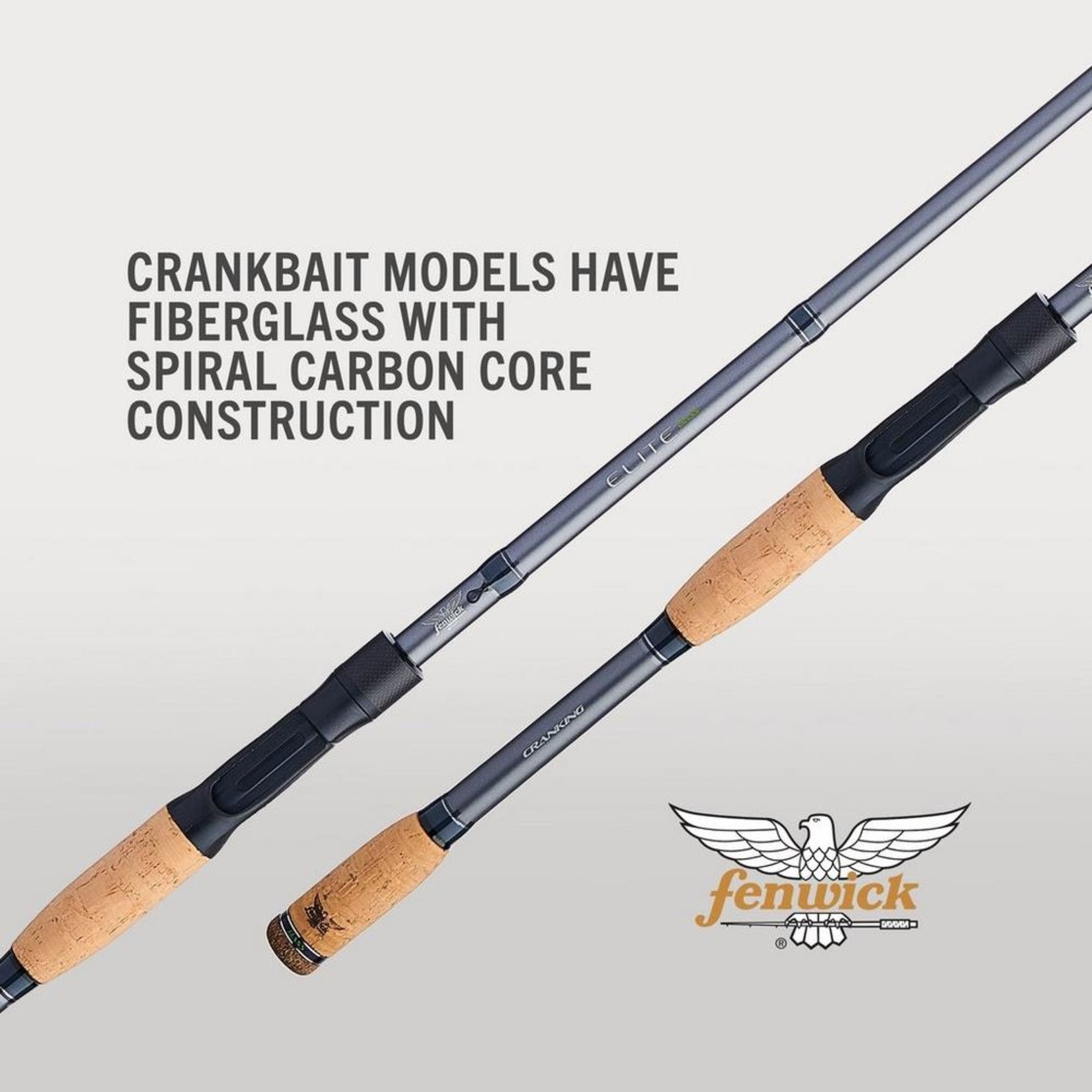 Fenwick Canne Lancer Lourd Fenwick Elite Bass