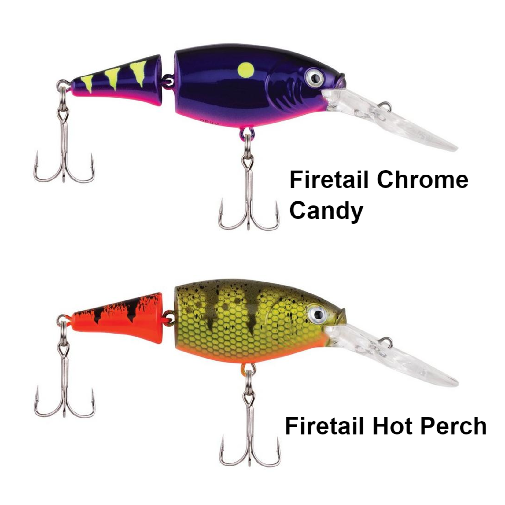 Berkley Flicker Shad Jointed (7cm), Firetail MF Black Cougar