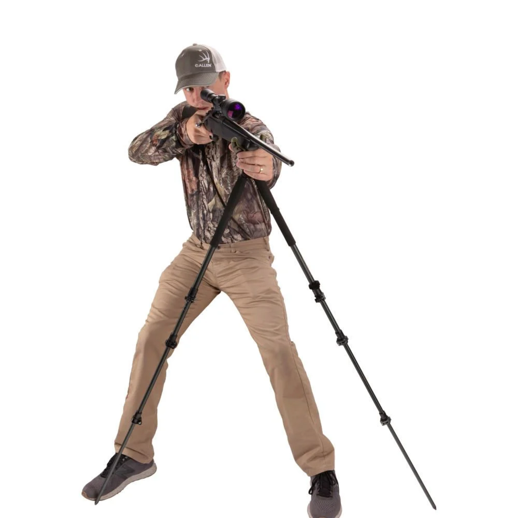 Allen Axial Shooting Stick Bipod 61"