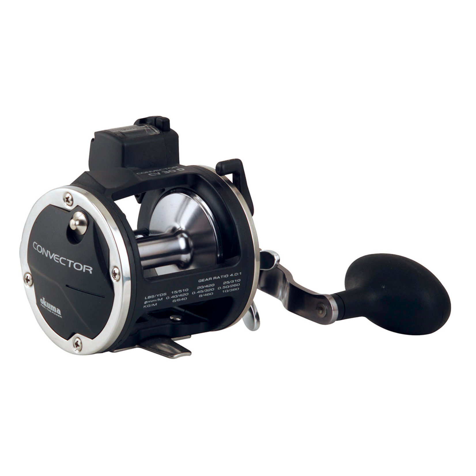 Okuma Fishing Tackle Moulinet à Compteur de Ligne Okuma Convector Cv-30