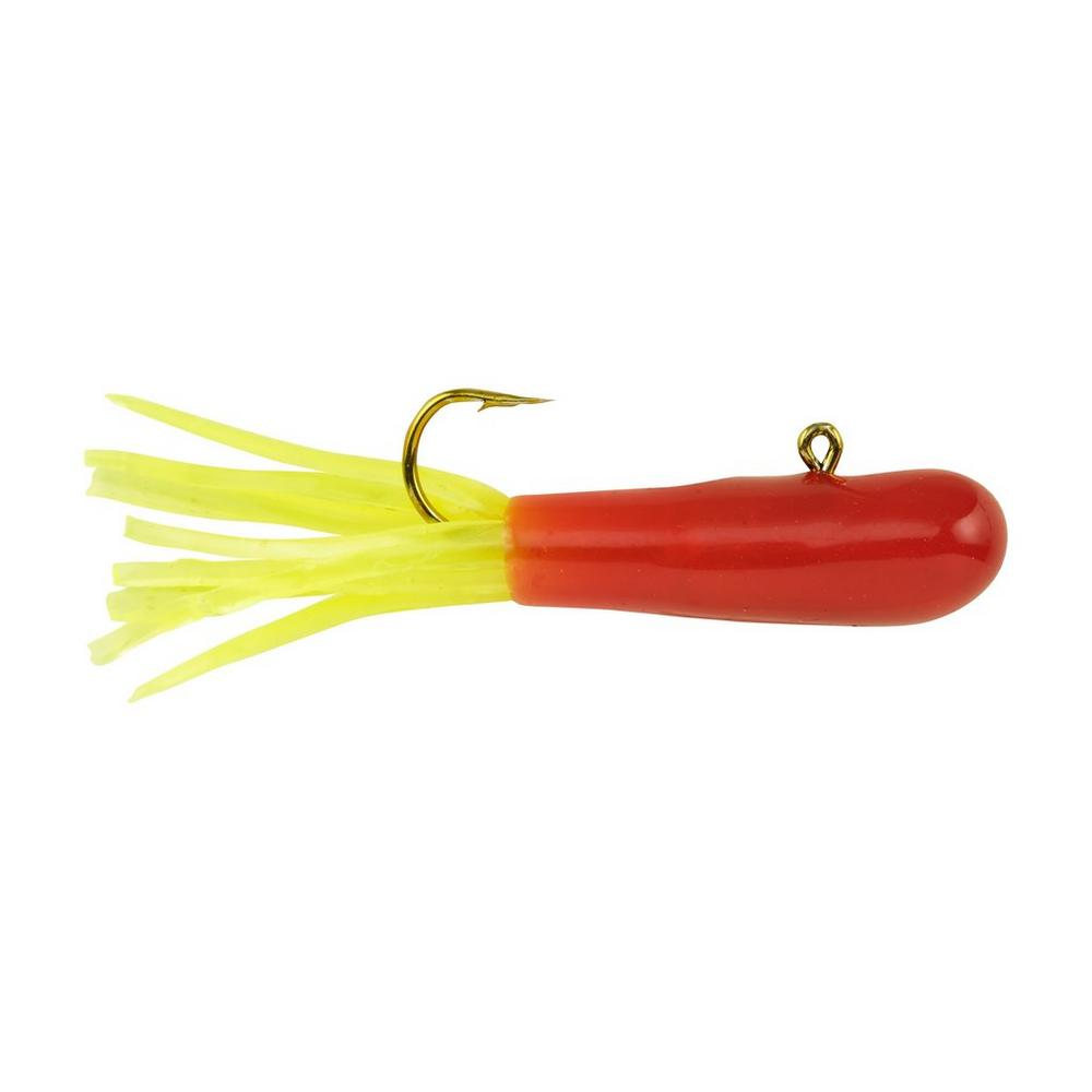 thumbnail image 2 of Berkley PowerBait Pre-Rigged Atomic Tubes - Perch Color 1/32 Oz Fishing Lures 2 of 9