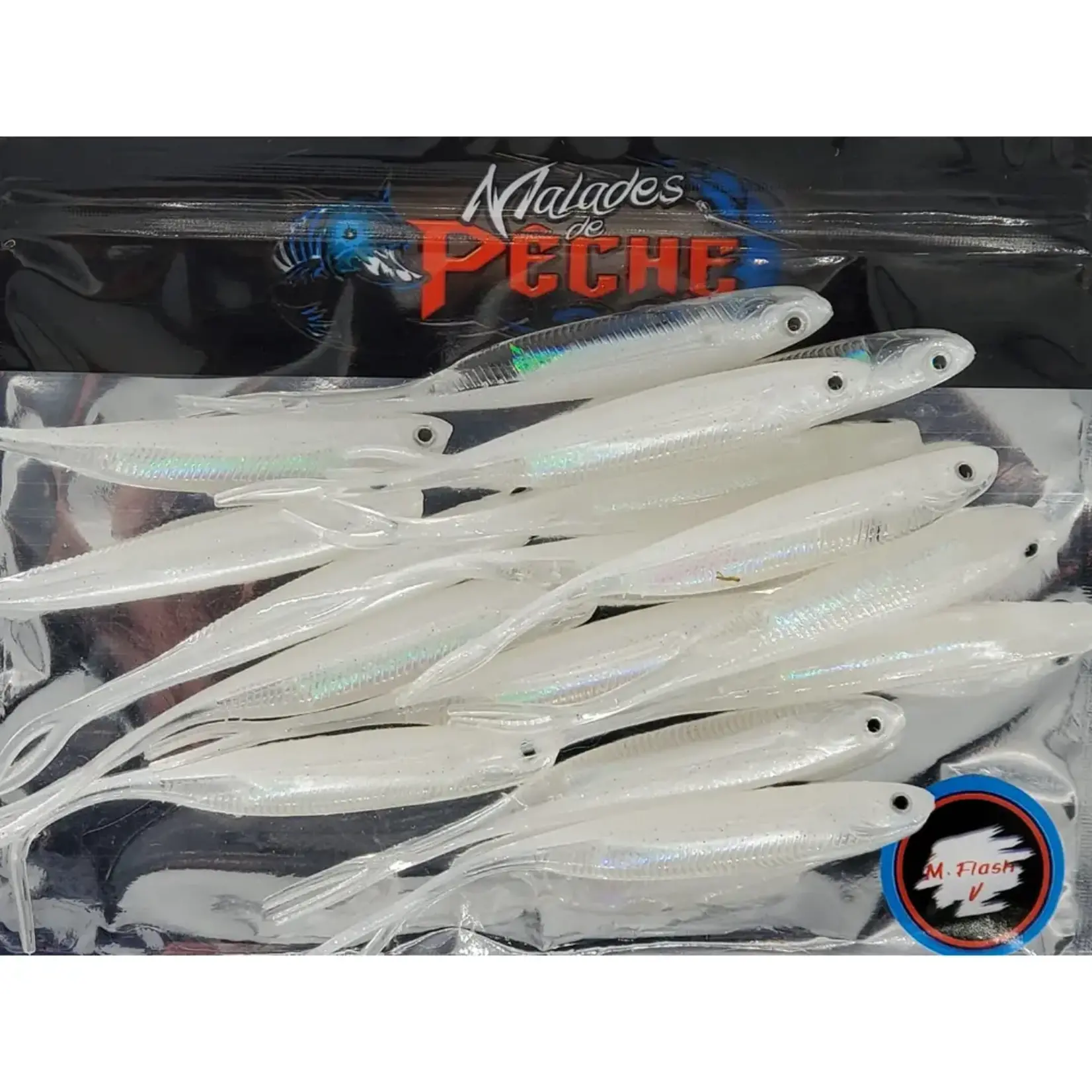 Malades de Pêche Malades de Pêche M. Flash V-Tail 3,5 - 8 pack