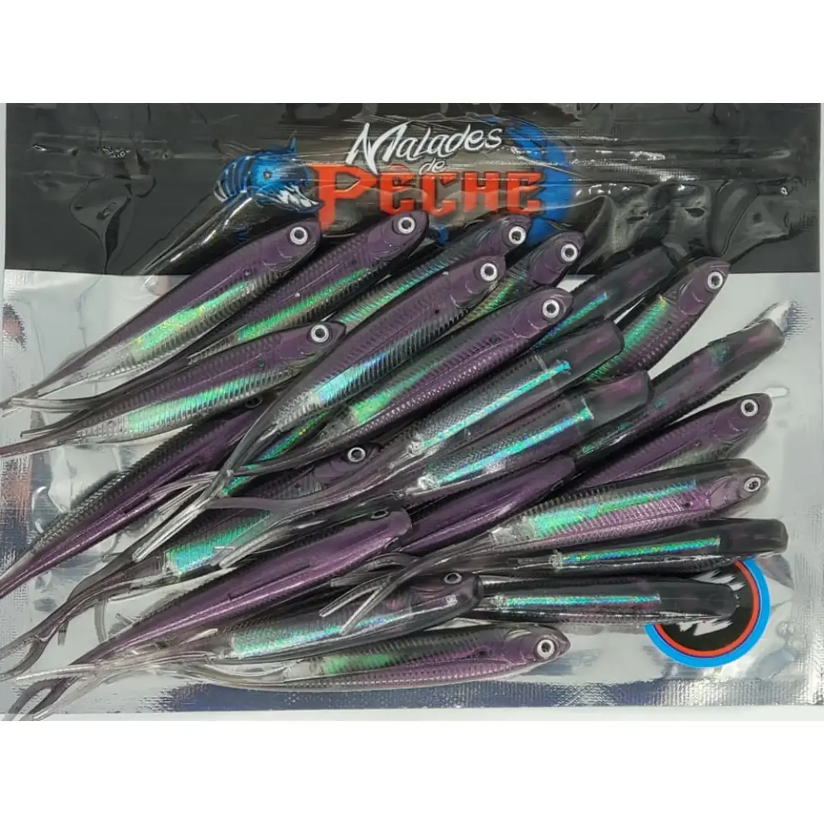 Malades de Pêche Malades de Pêche M. Flash V-Tail 3,5 - 8 pack