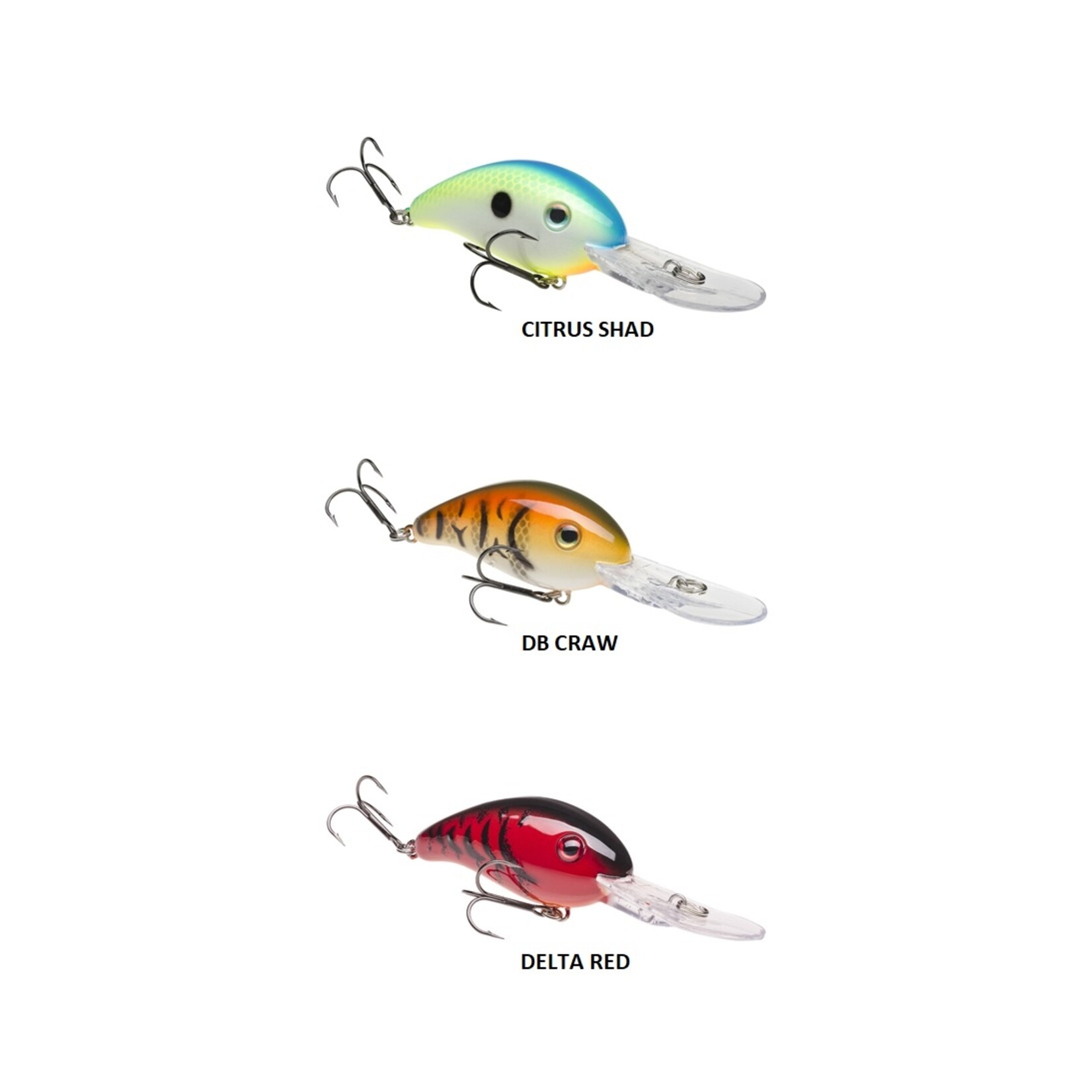 Strike King Pro-Model Crankbait Series 5 Delta Red